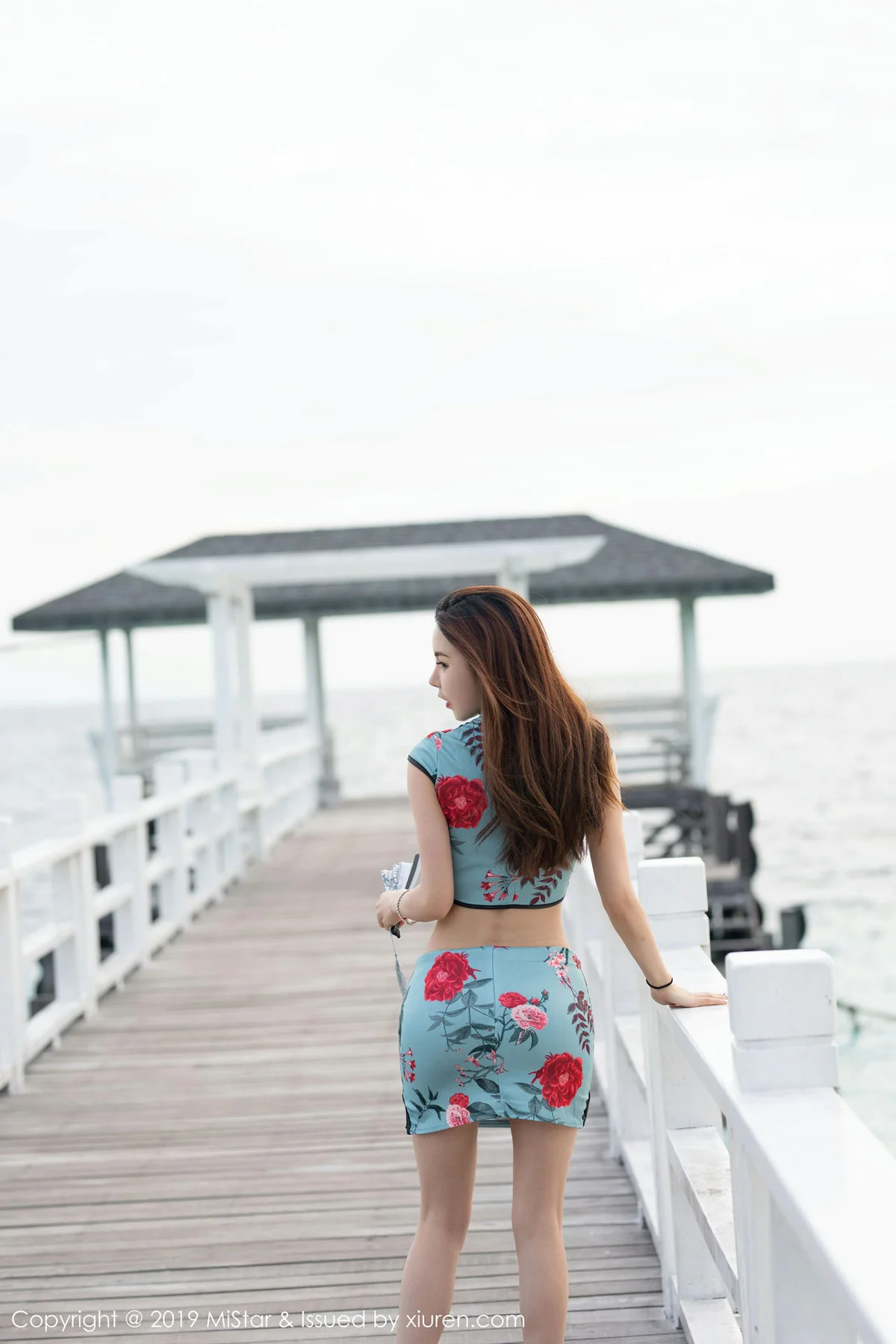 MiStar 魅妍社 Vol.306 沈佳熹仙本那旅拍 韵味旗袍 - 3