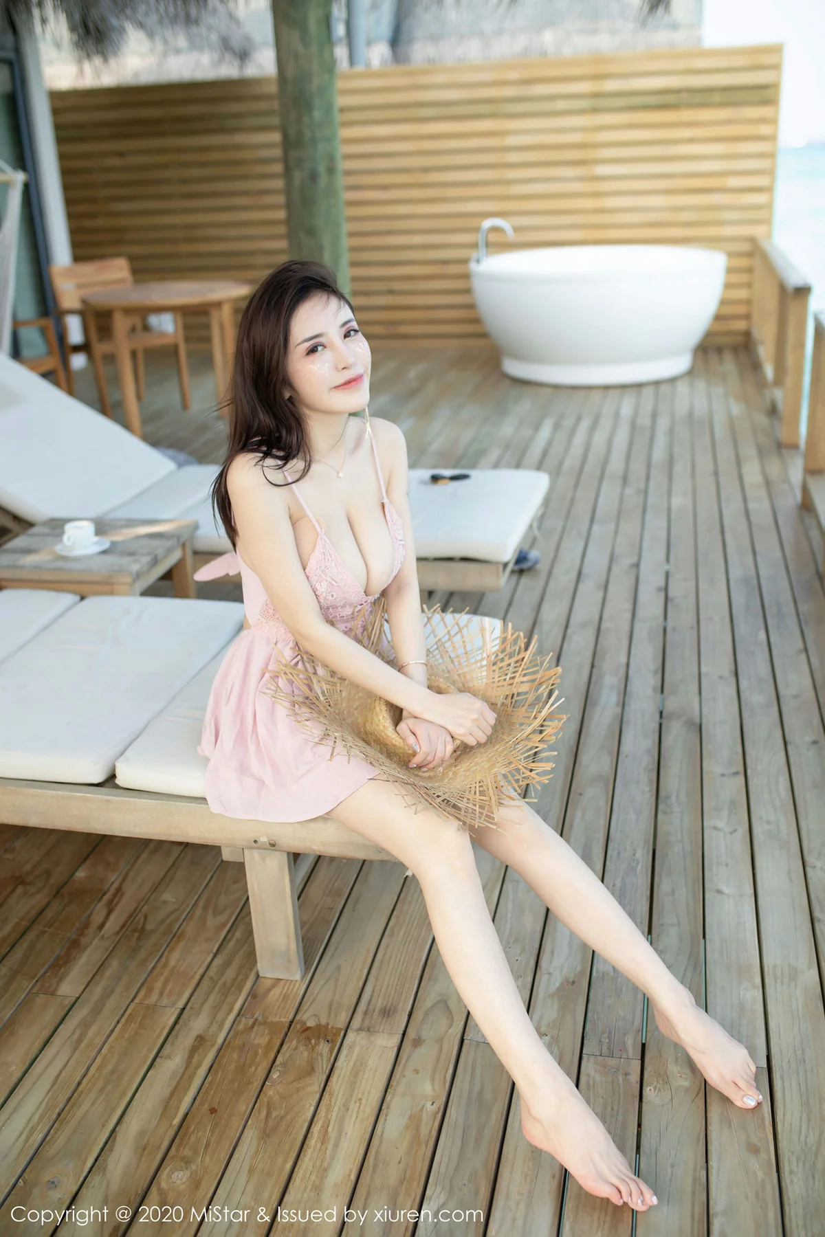 MiStar 魅妍社 Vol.324 比基尼沙滩 陈思琪Art 马尔代夫旅拍写真 - 8