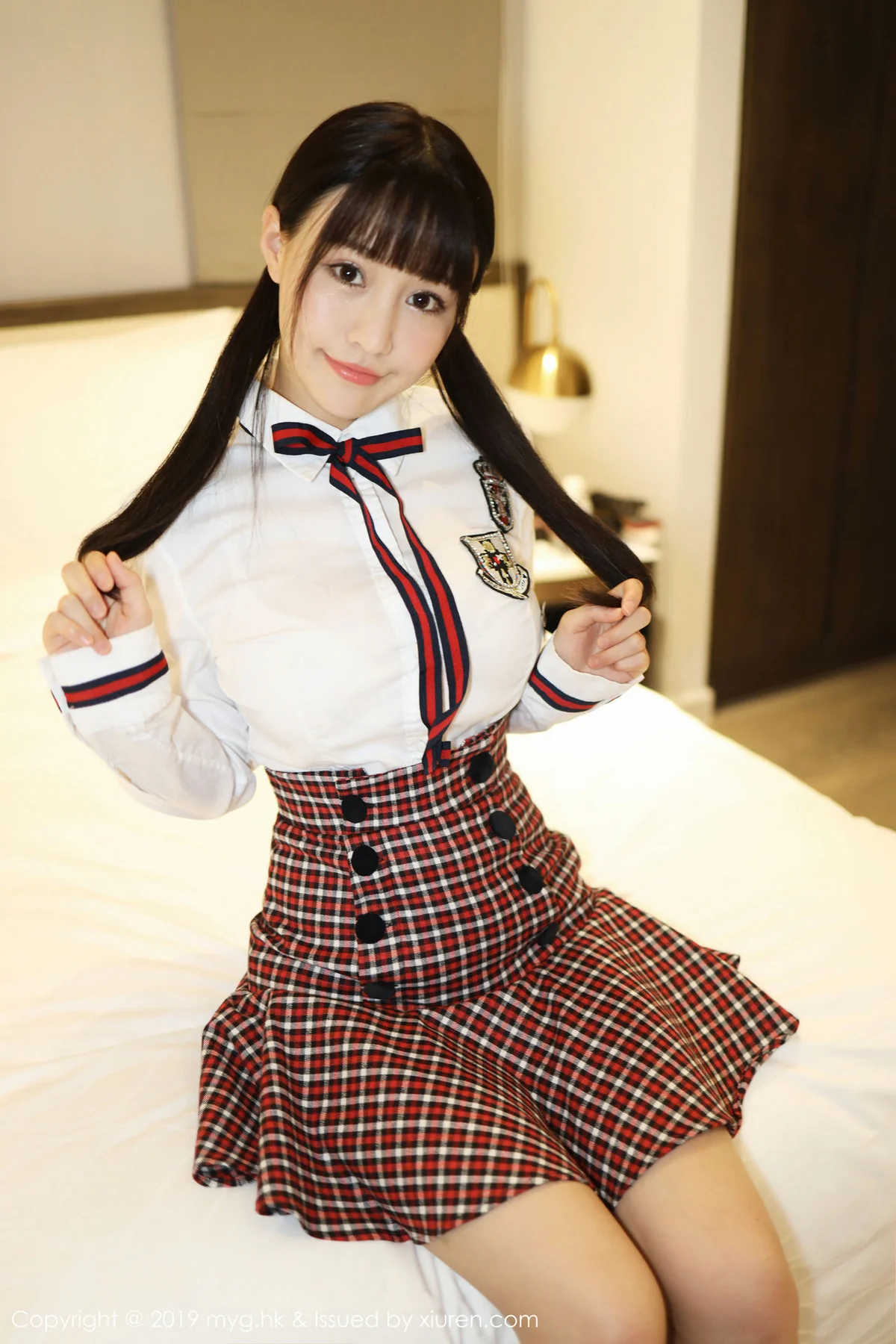 MyGirl 美媛馆 Vol.355 flower朱可儿 娃娃脸清纯学妹双马尾 - 9