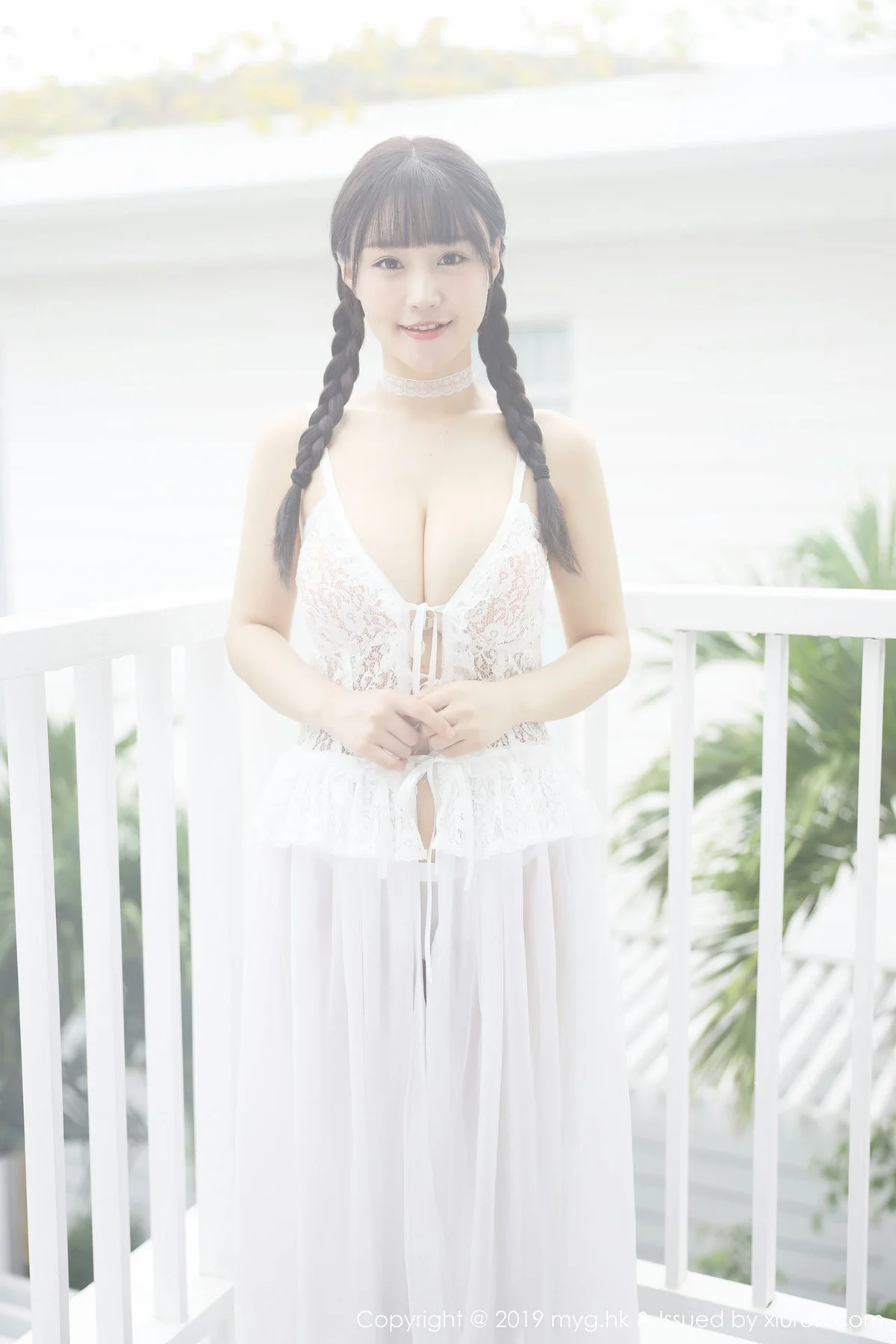 MyGirl 美媛馆 Vol.360 Flower朱可儿 性感内裤马尾少女 - 5