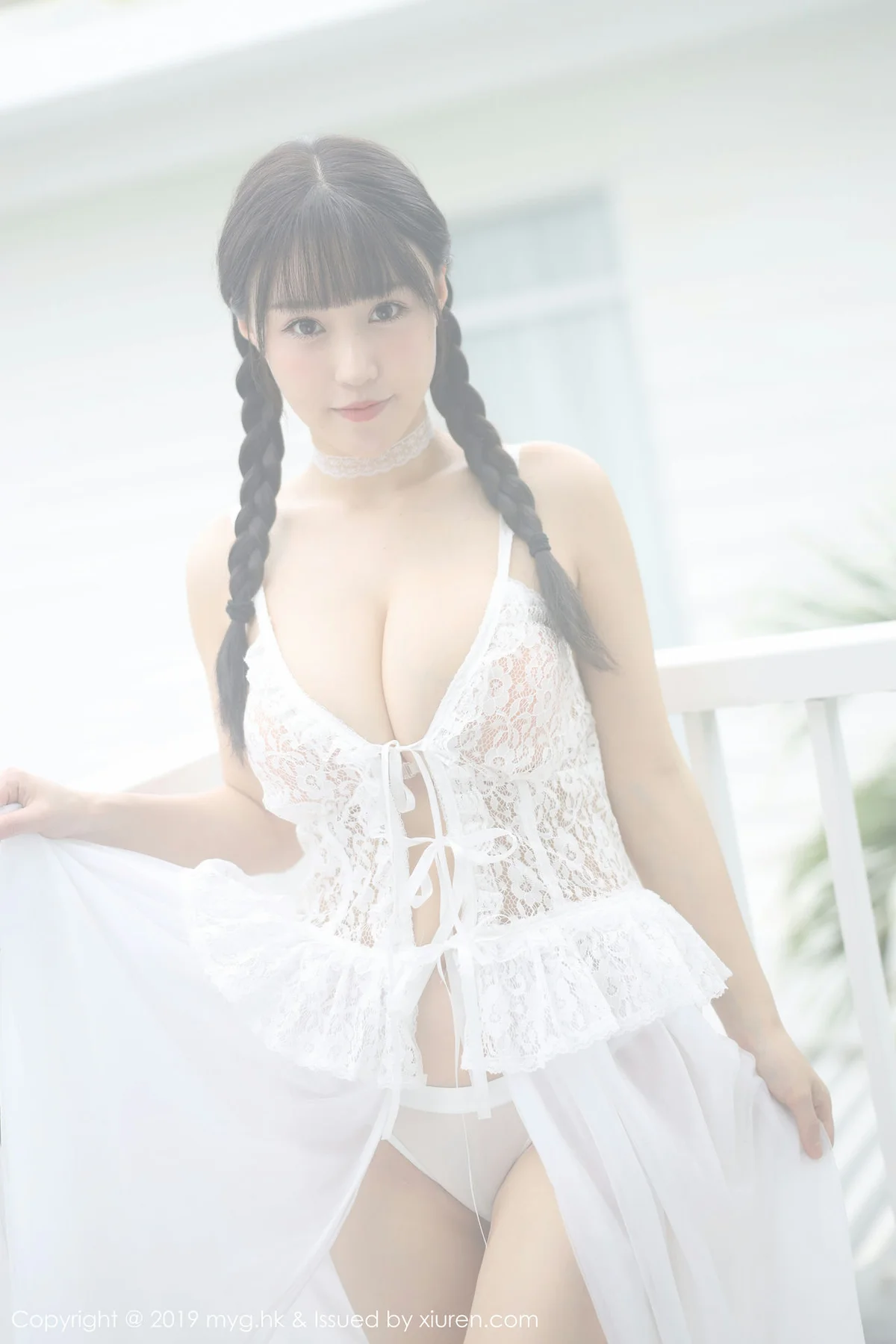 MyGirl 美媛馆 Vol.360 Flower朱可儿 性感内裤马尾少女 - 7