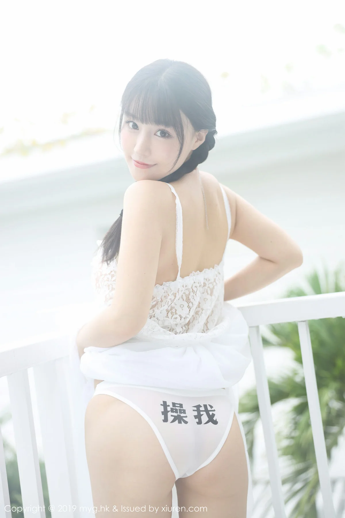 MyGirl 美媛馆 Vol.360 Flower朱可儿 性感内裤马尾少女 - 10