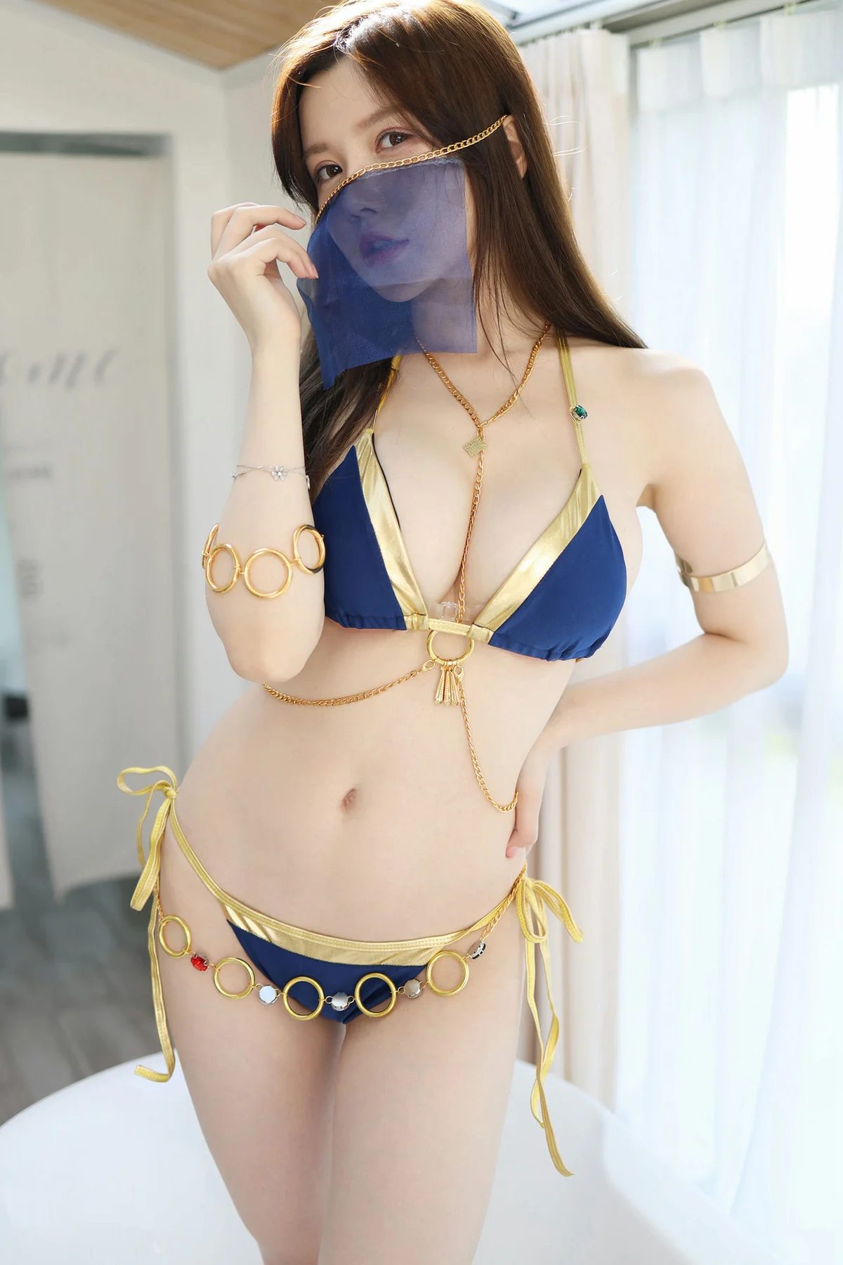 MyGirl 美媛馆 Vol.379 糯美子Mini 100P异域风情比基尼写真 - 8