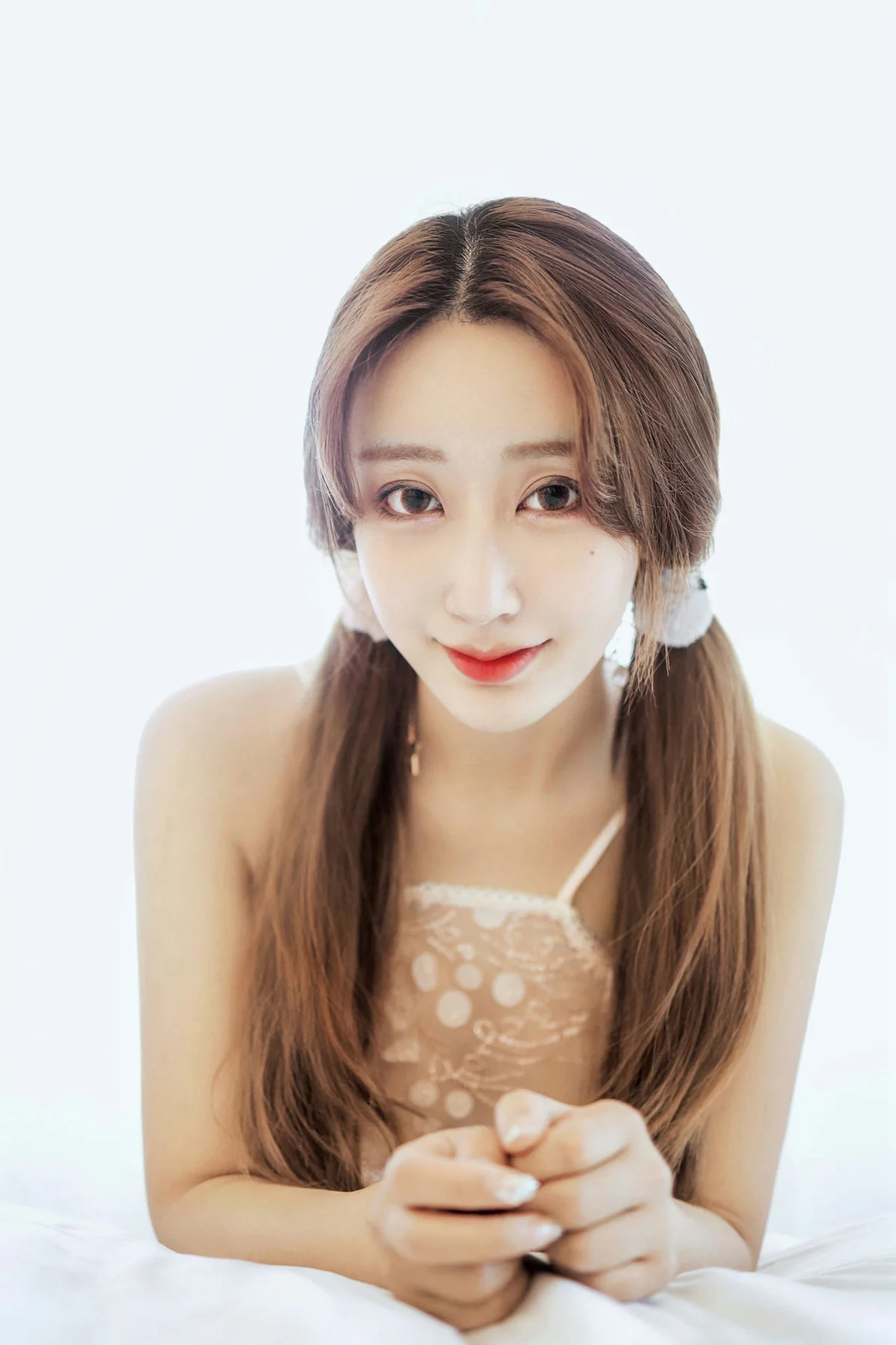 MyGirl 美媛馆 Vol.382 蕾丝透视 Betty林子欣 双马尾写真 - 1