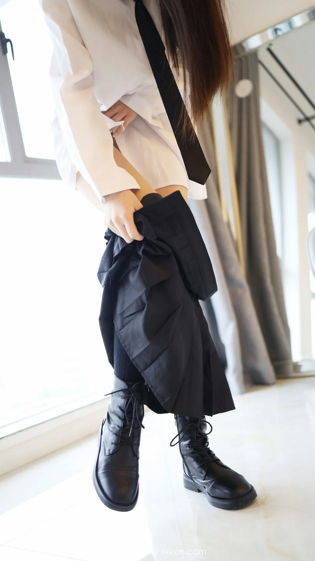 MyGirl 美媛馆 Vol.439 经典JK制服 Laura张小妮 清纯学妹 - 8