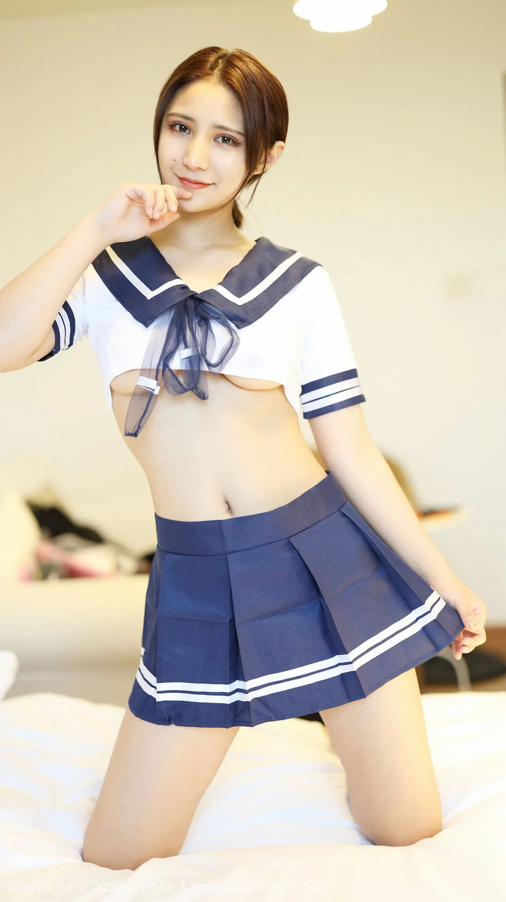 MyGirl 美媛馆 Vol.442 青春JK诱惑 久久Aimee 清纯学妹 - 4