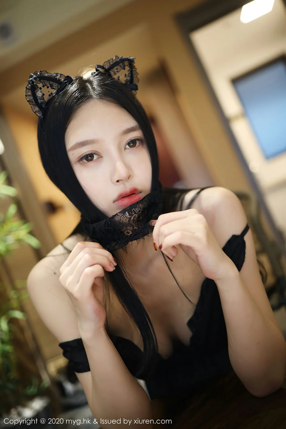 MyGirl 美媛馆 Vol.457 唐琪儿 蒙面蕾丝 - 4