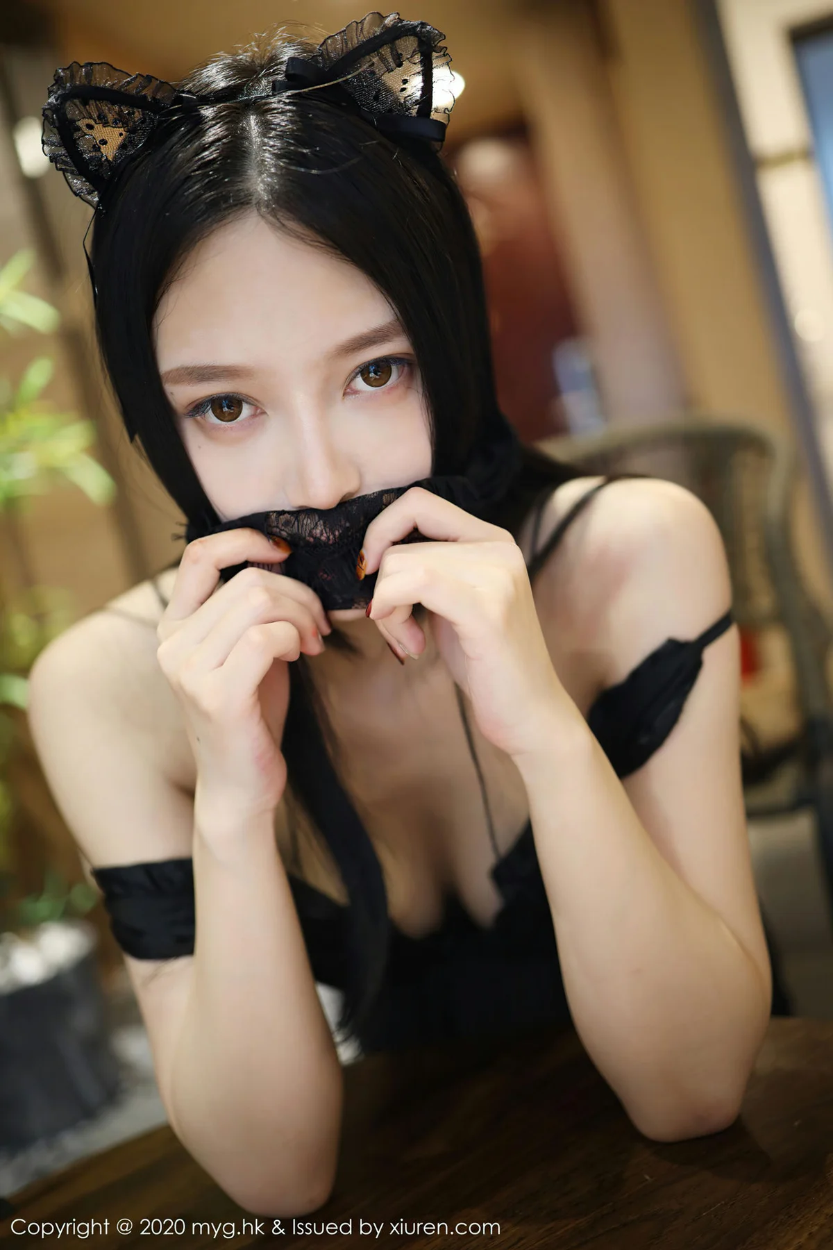 MyGirl 美媛馆 Vol.457 唐琪儿 蒙面蕾丝 - 5