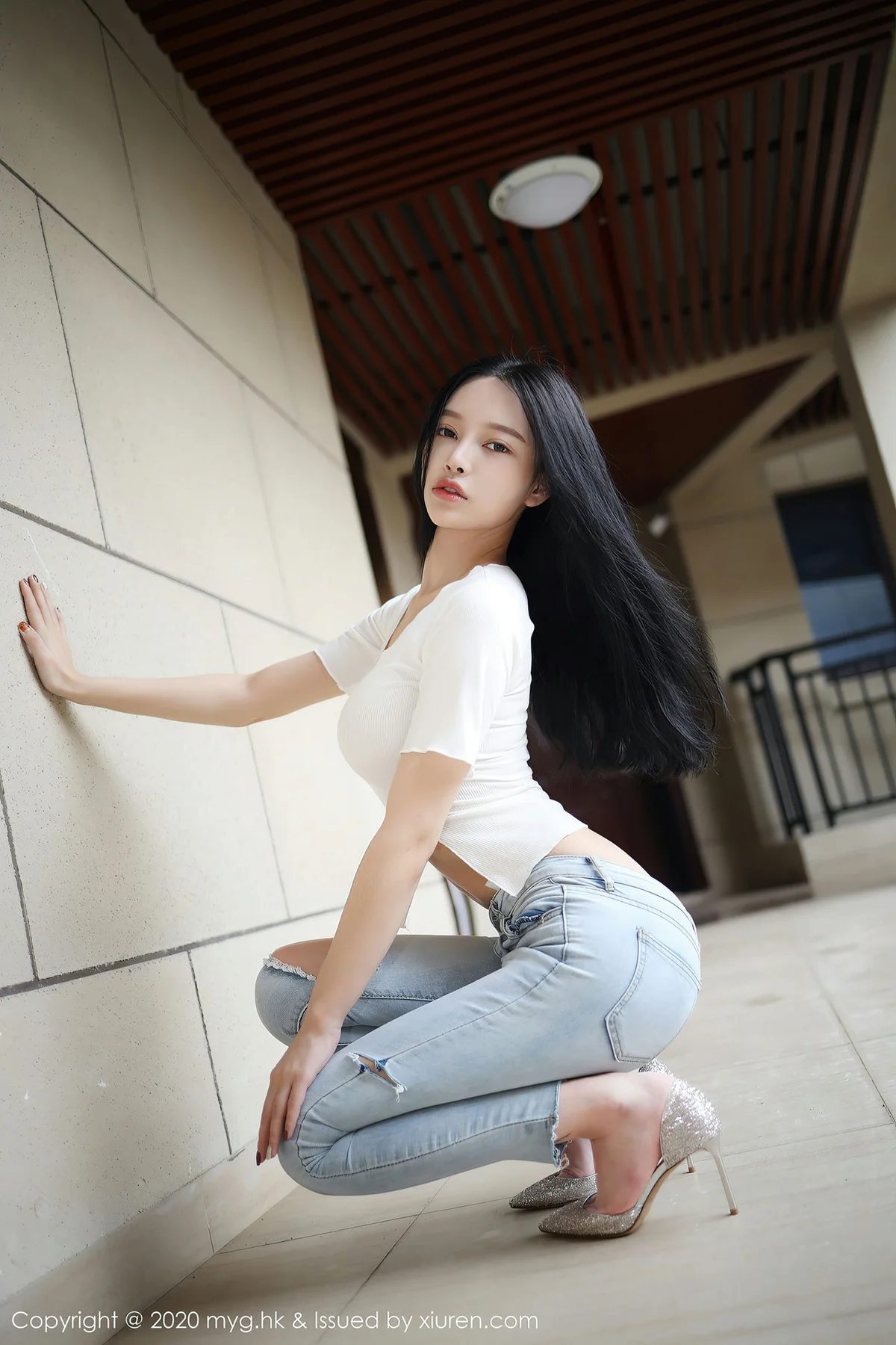 MyGirl 美媛馆 Vol.459 紧身牛仔裤 唐琪儿 - 6