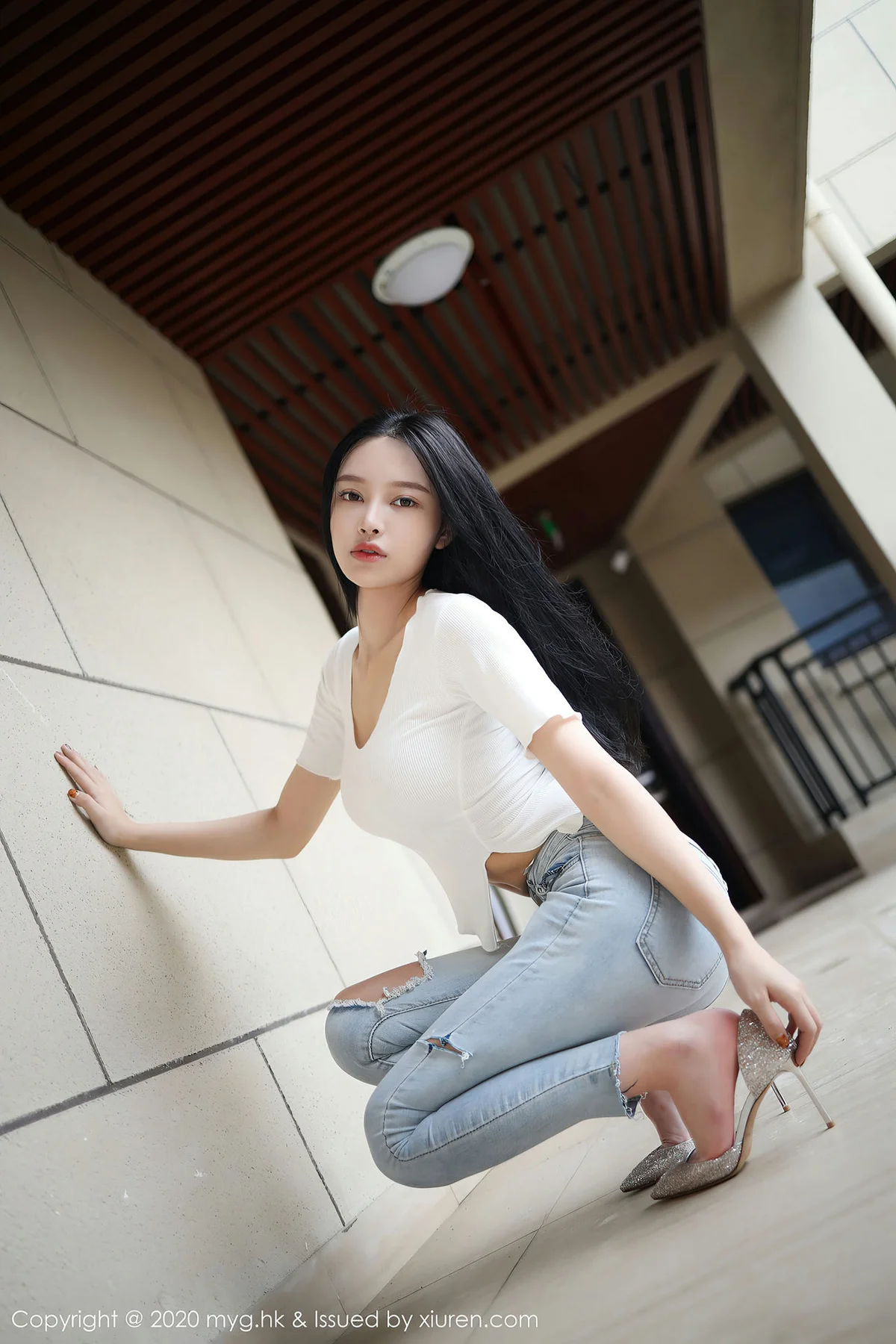 MyGirl 美媛馆 Vol.459 紧身牛仔裤 唐琪儿 - 6