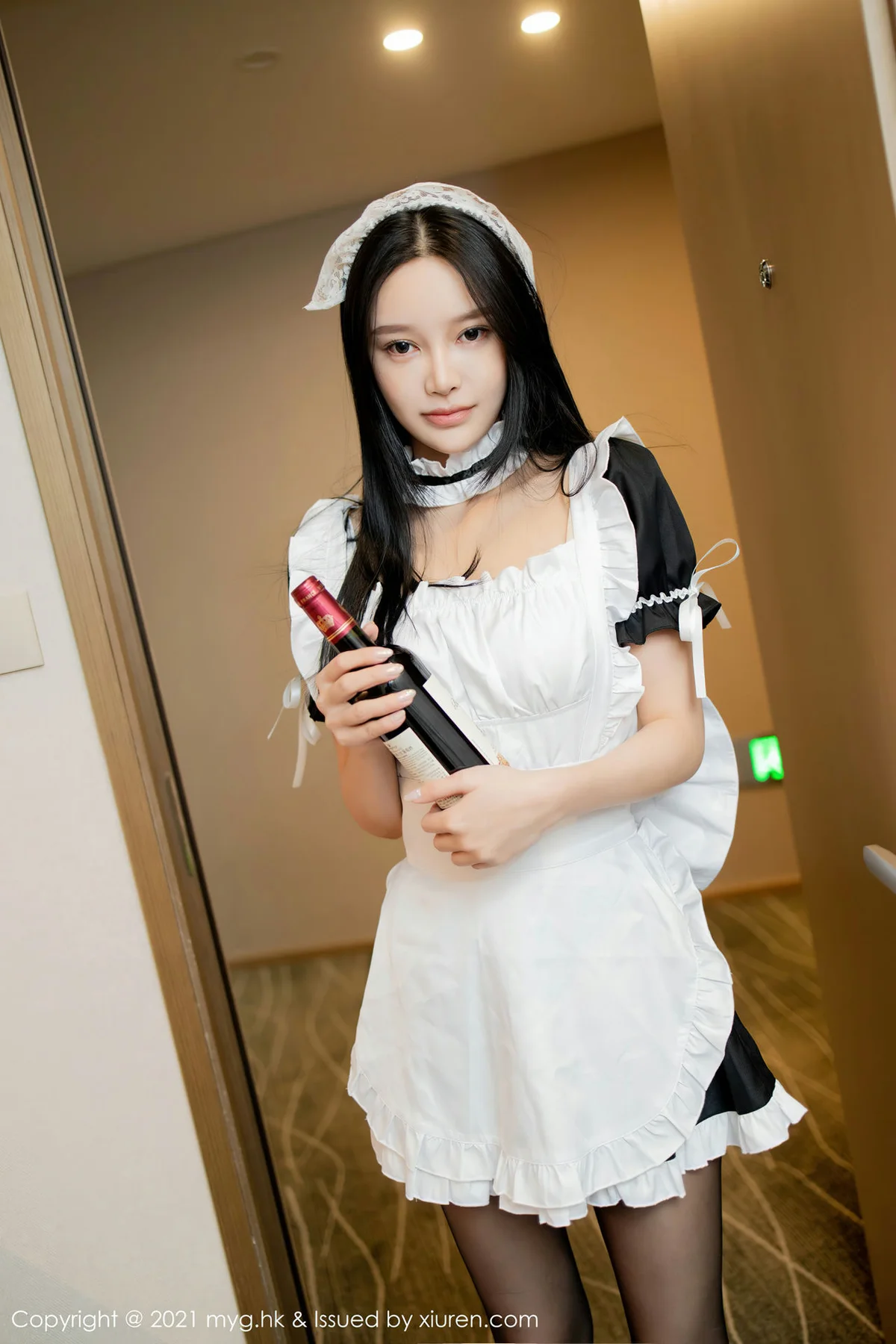 MyGirl 美媛馆 Vol.479 黑白女仆装 唐琪儿 - 8