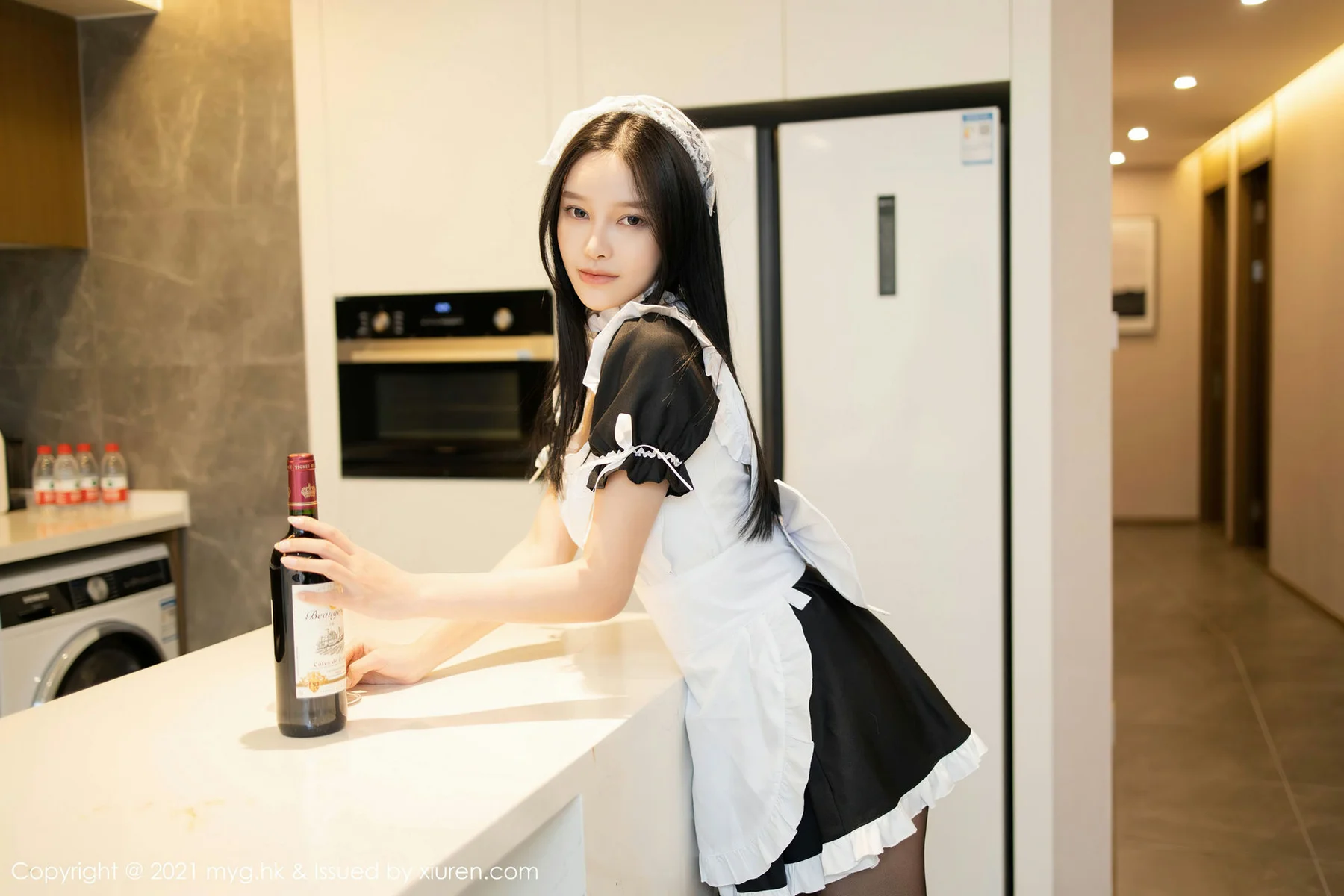 MyGirl 美媛馆 Vol.479 黑白女仆装 唐琪儿 - 3