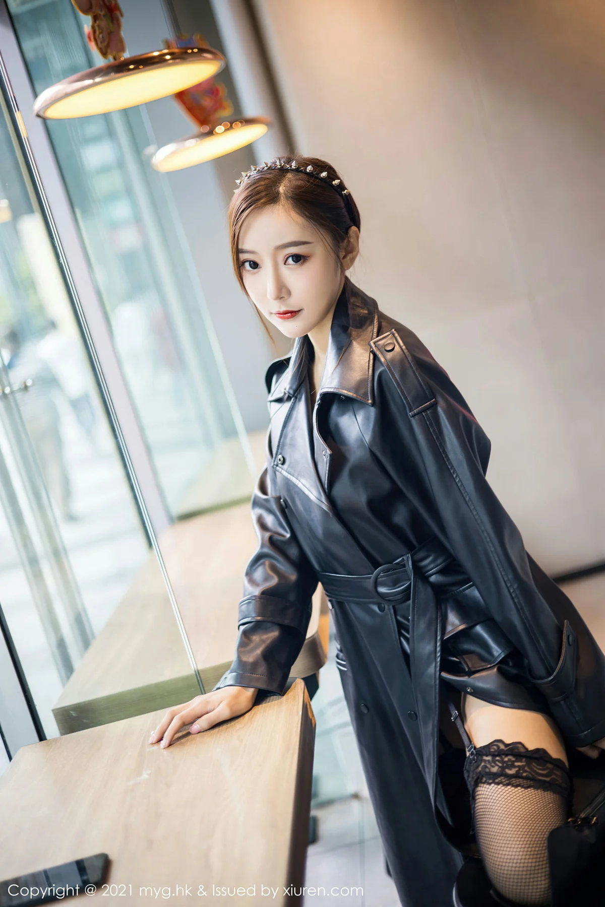 MyGirl 美媛馆 Vol.493 魅惑蕾丝黑丝妩媚 王馨瑶yanni - 7