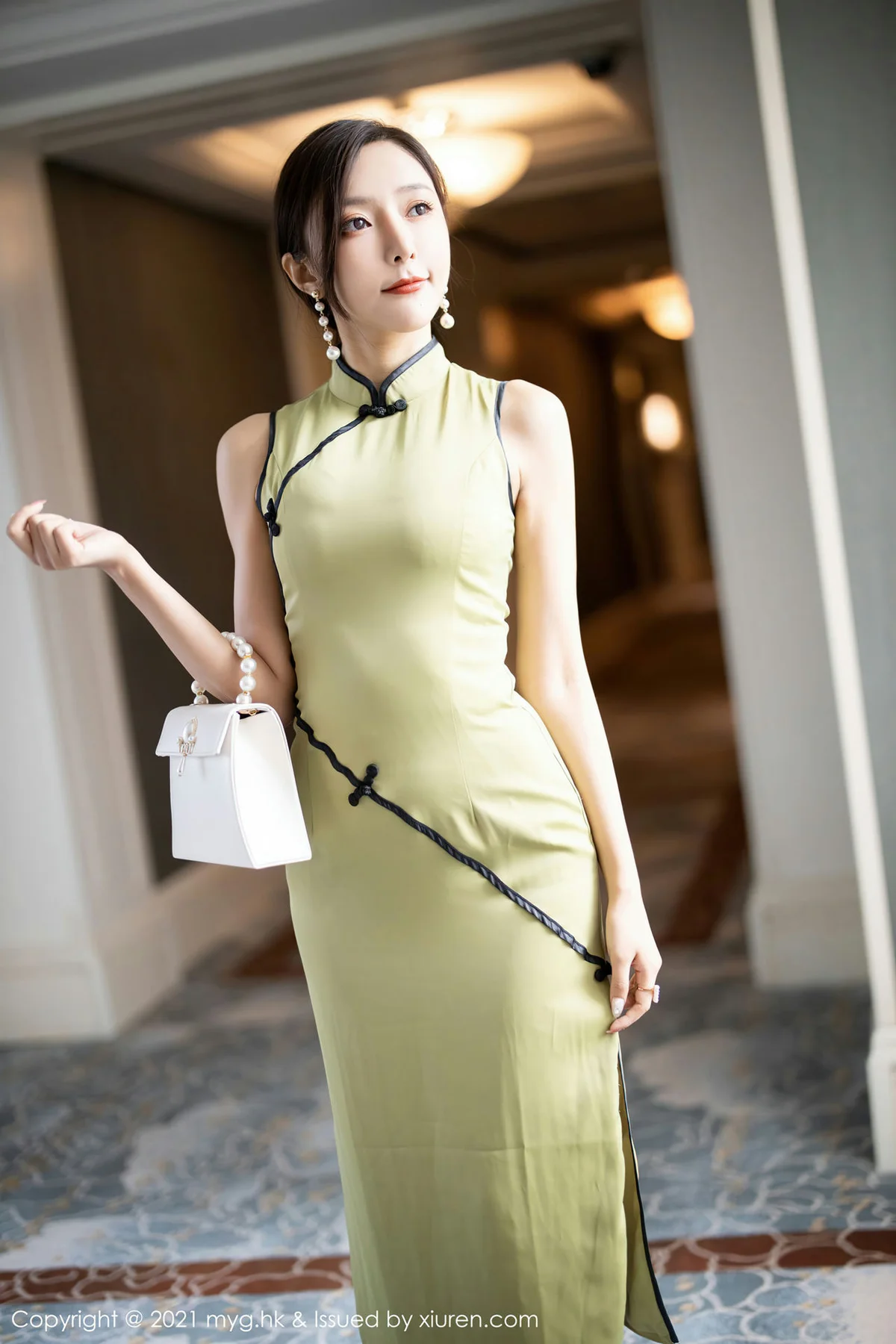 MyGirl 美媛馆 Vol.551 韵味旗袍 王馨瑶yanni 江浙沪旅拍3 - 5