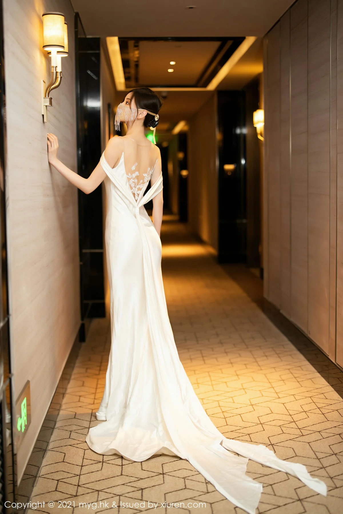 MyGirl 美媛馆 Vol.552 白色新娘服饰 小夕juju 江浙沪旅拍222 - 1