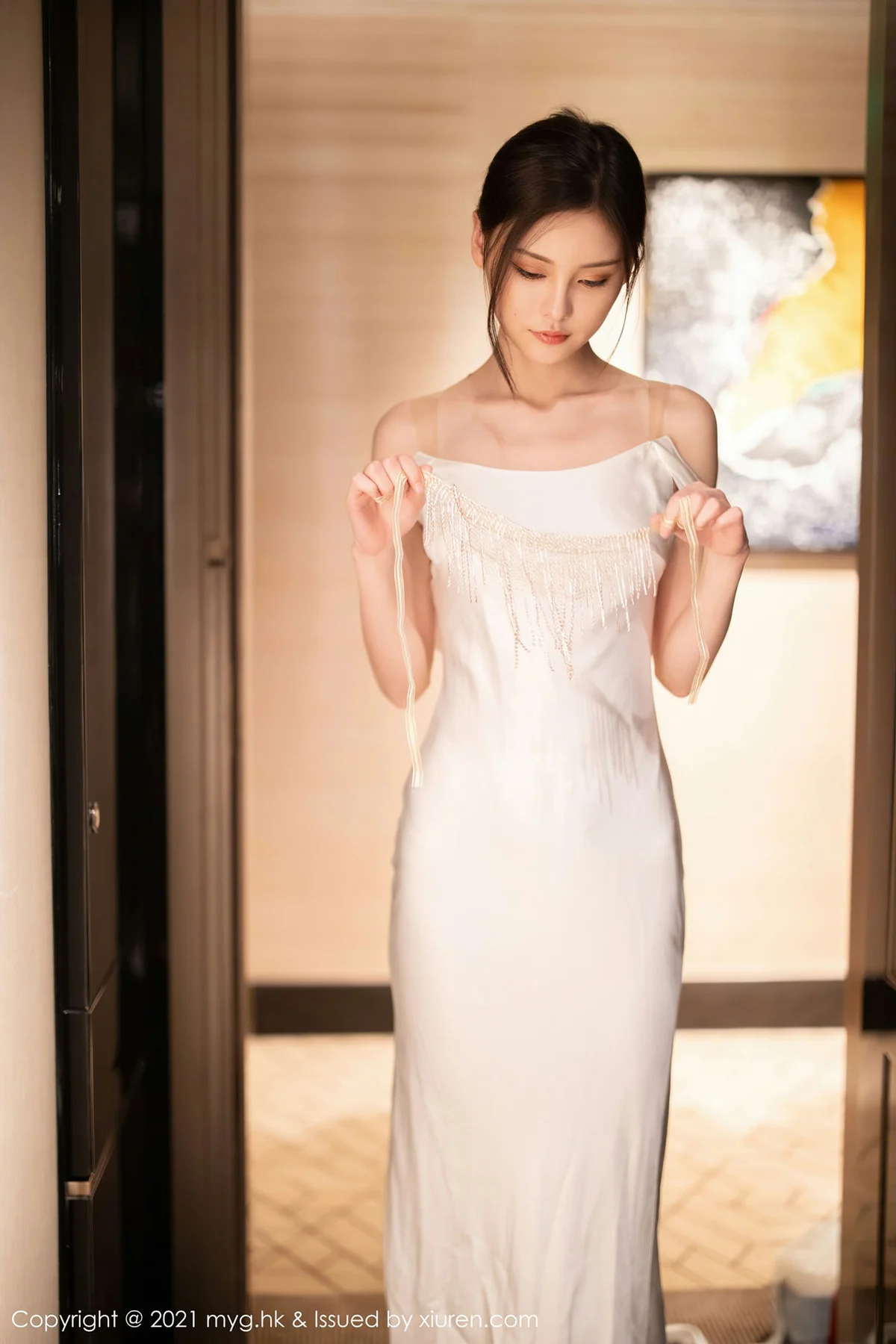 MyGirl 美媛馆 Vol.552 白色新娘服饰 小夕juju 江浙沪旅拍222 - 2