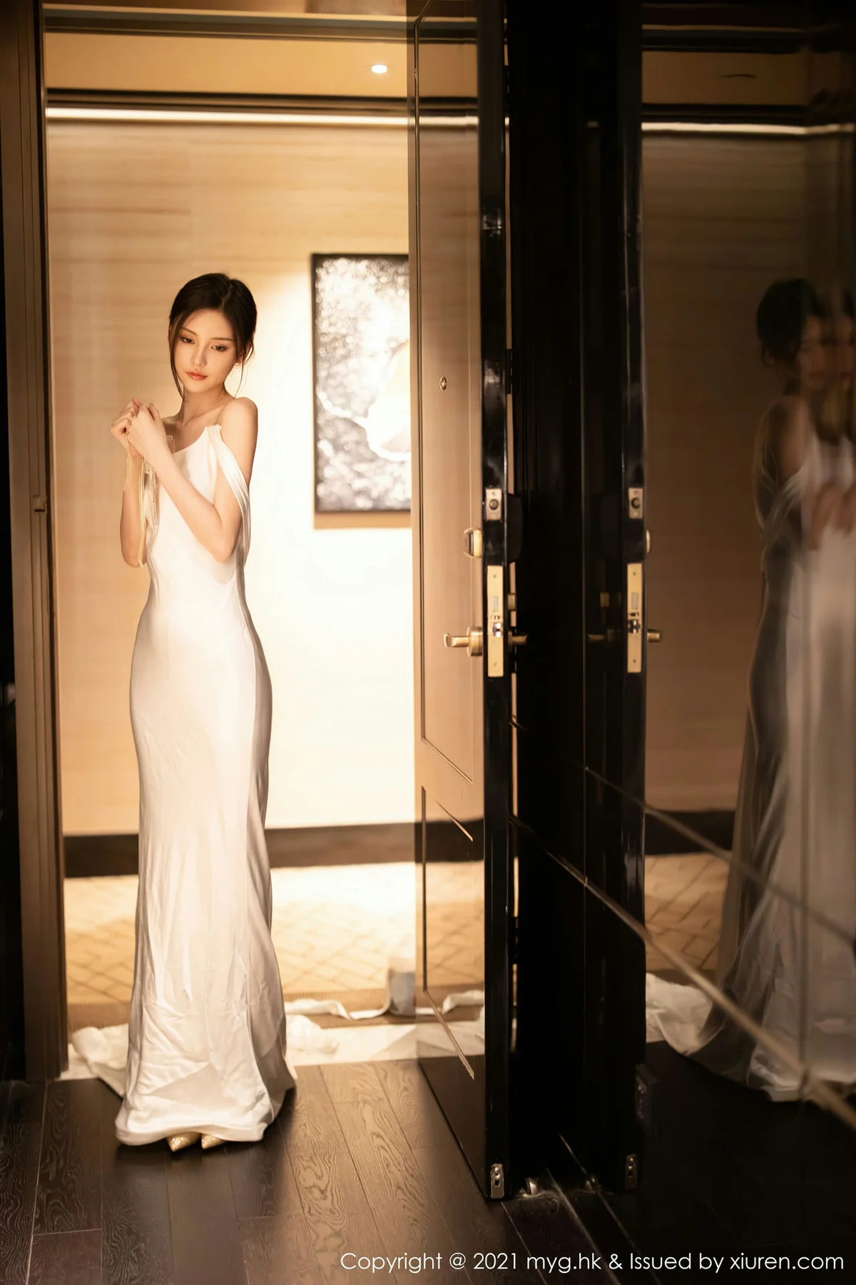 MyGirl 美媛馆 Vol.552 白色新娘服饰 小夕juju 江浙沪旅拍222 - 3