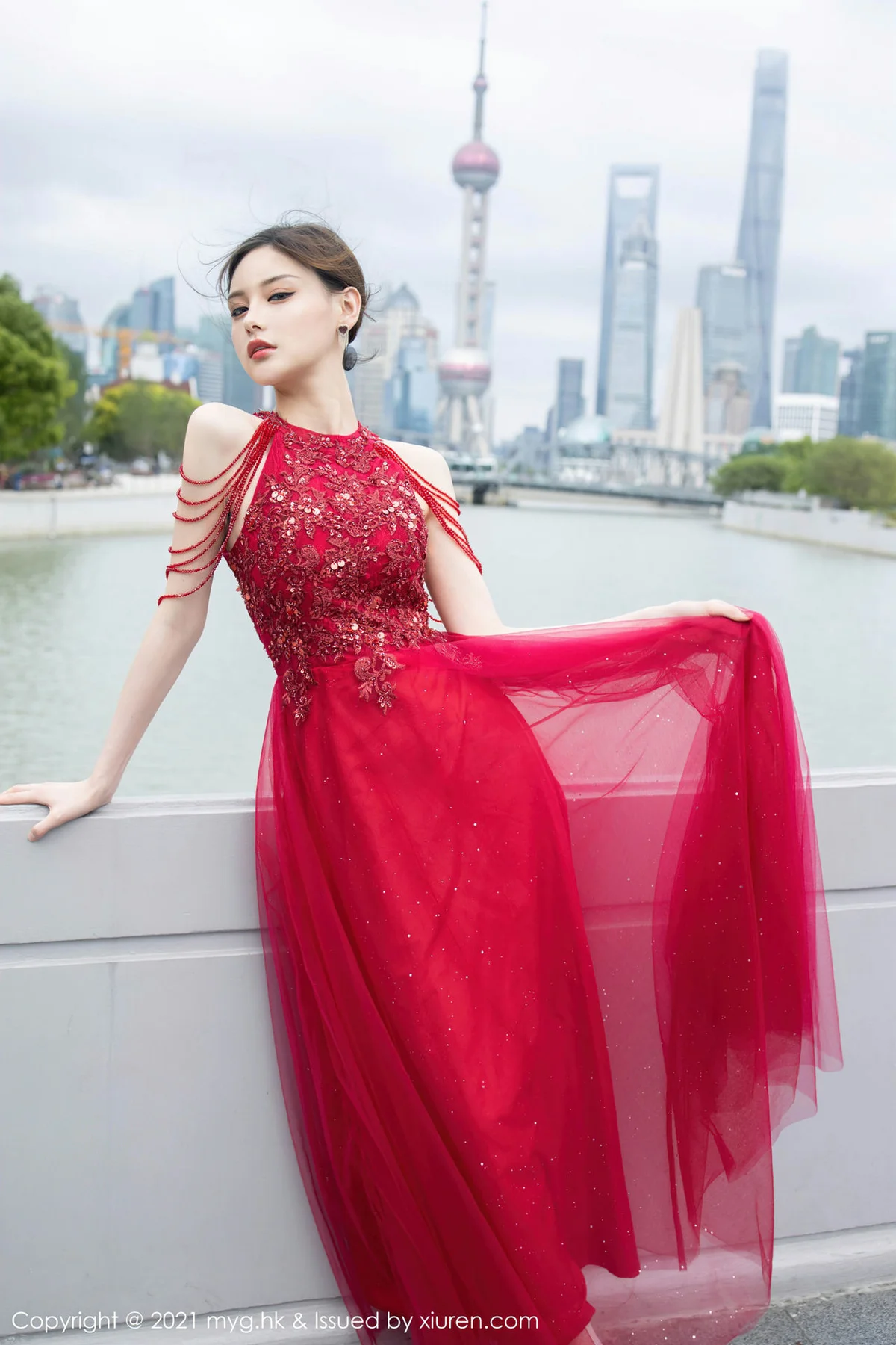 MyGirl 美媛馆 Vol.560 娇艳俏丽 小夕juju 江浙沪旅拍33 - 3