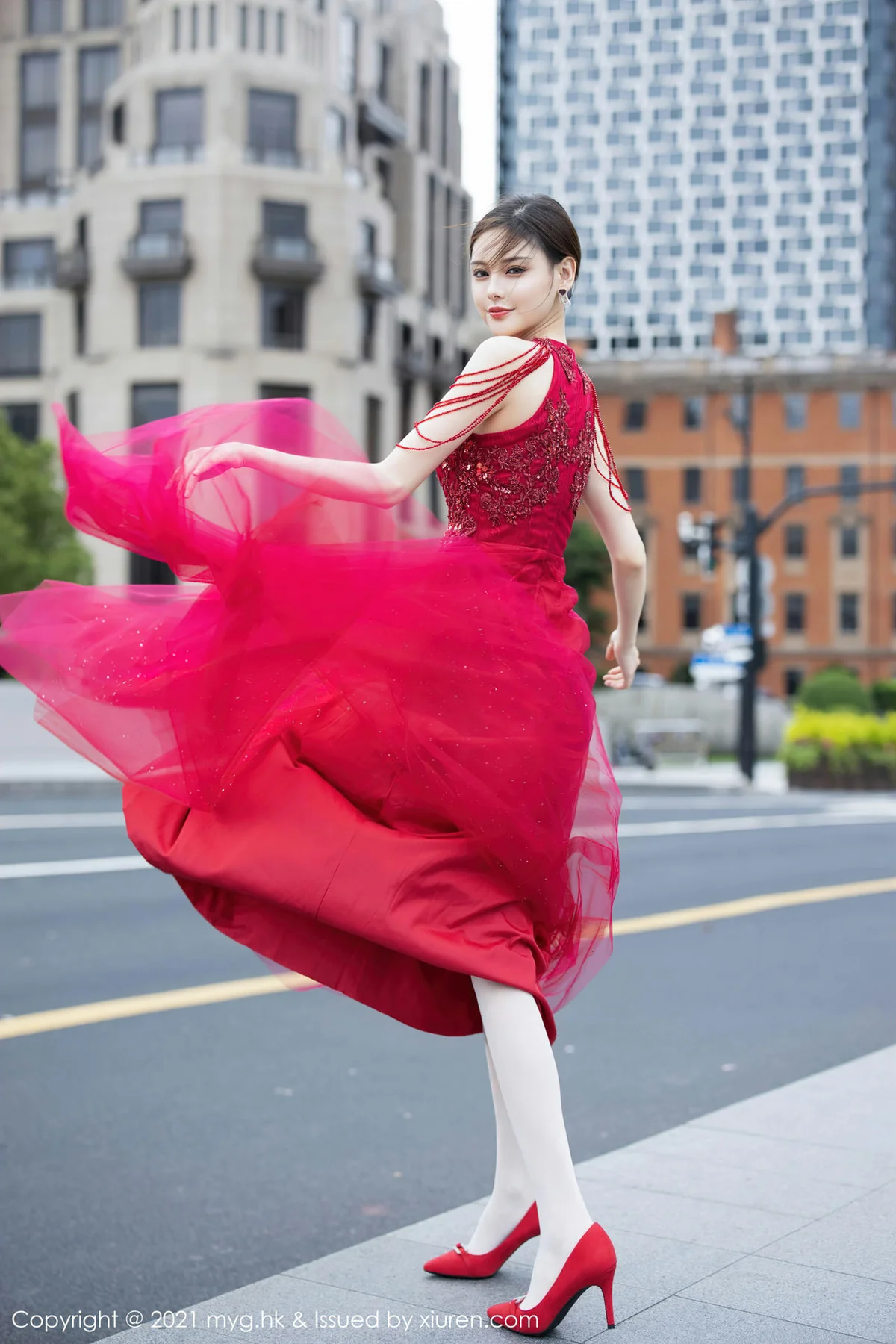 MyGirl 美媛馆 Vol.560 娇艳俏丽 小夕juju 江浙沪旅拍33 - 5