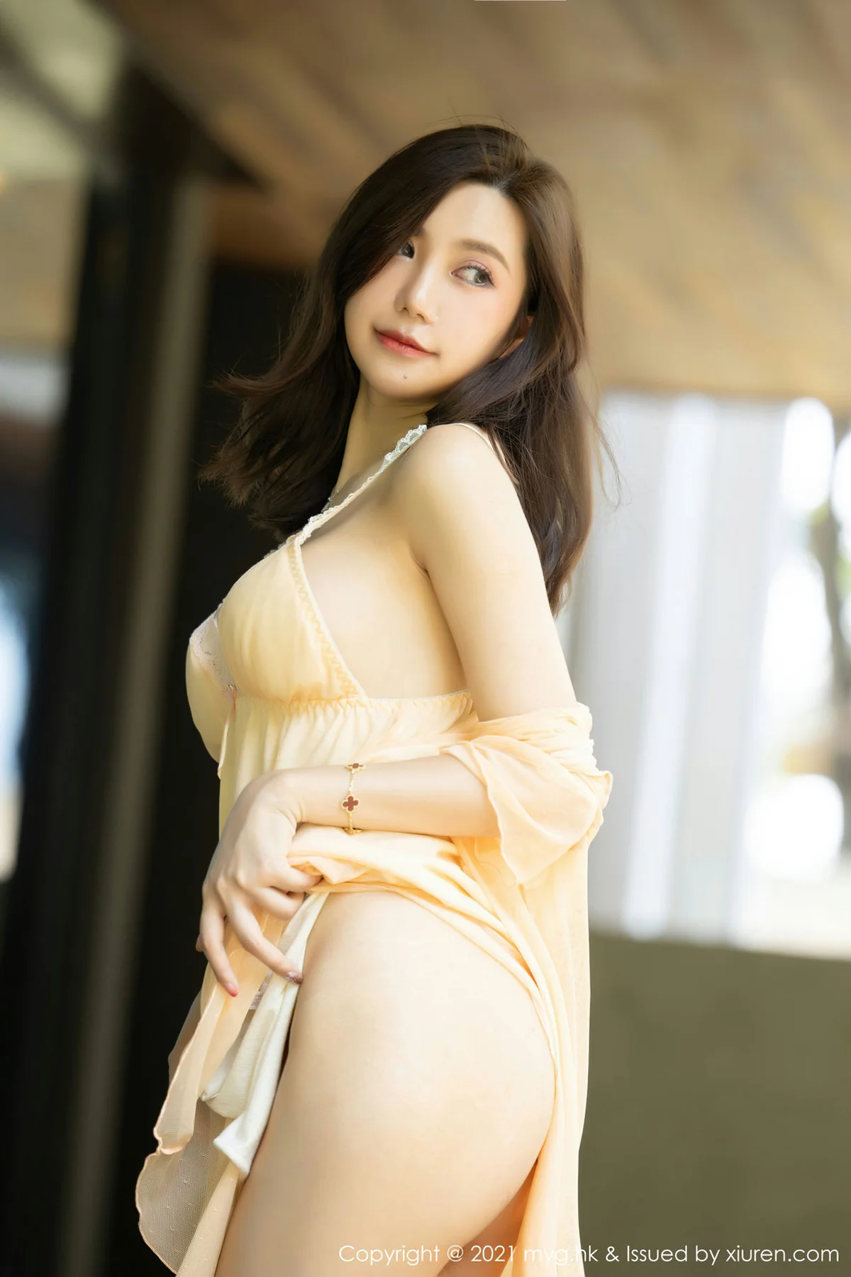 MyGirl 美媛馆 Vol.561 妩媚私房 绮里嘉Carina 性感写真333 - 6