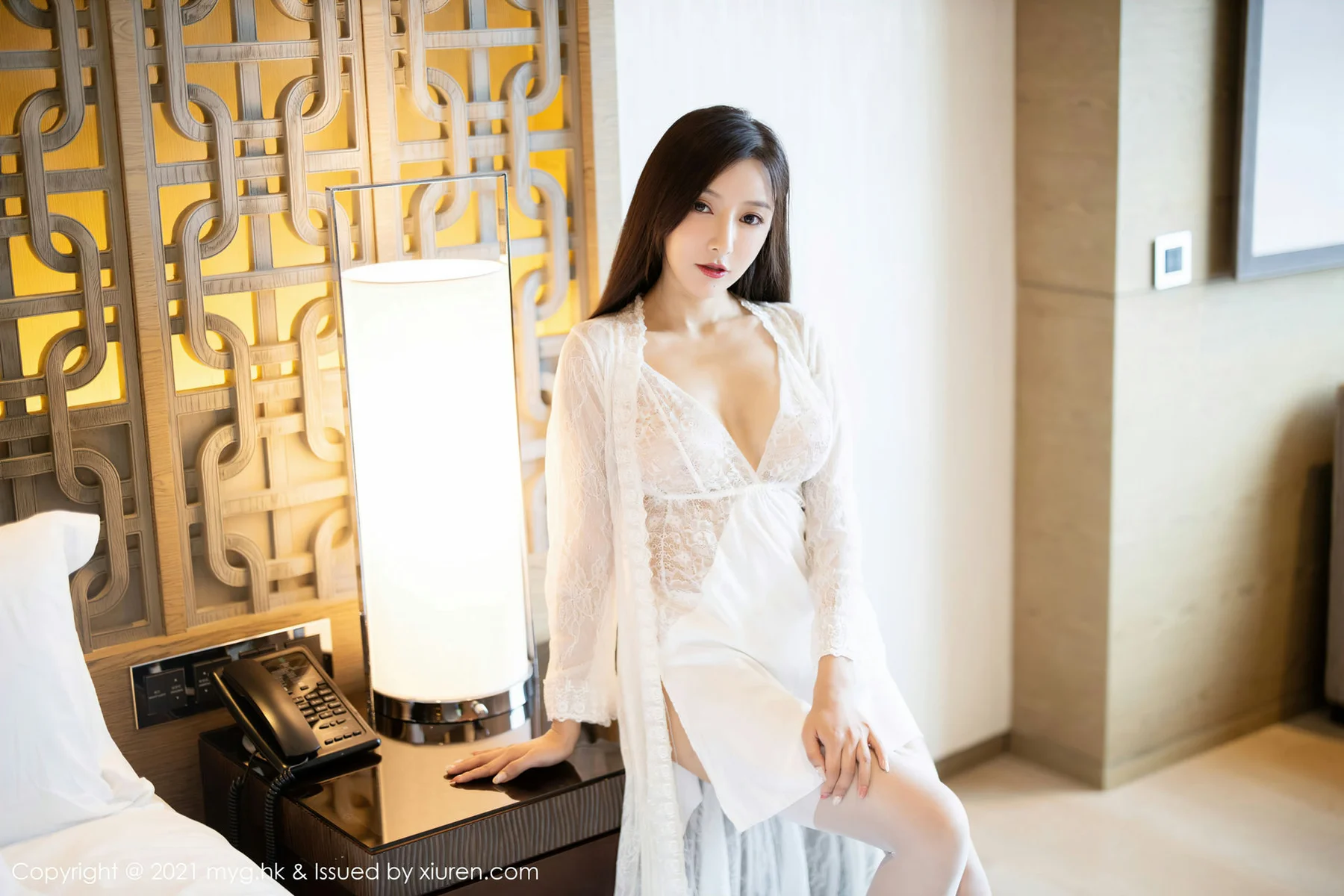 MyGirl 美媛馆 Vol.564 白色连衣裙 王馨瑶yanni 江浙沪旅拍3 - 7