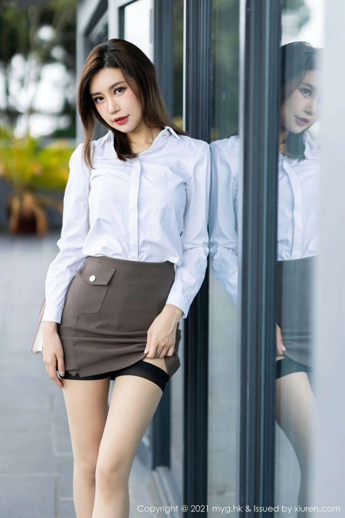 MyGirl 美媛馆 Vol.570 狂野豹纹内衣 绮里嘉Carina 江浙沪写真111 - 7