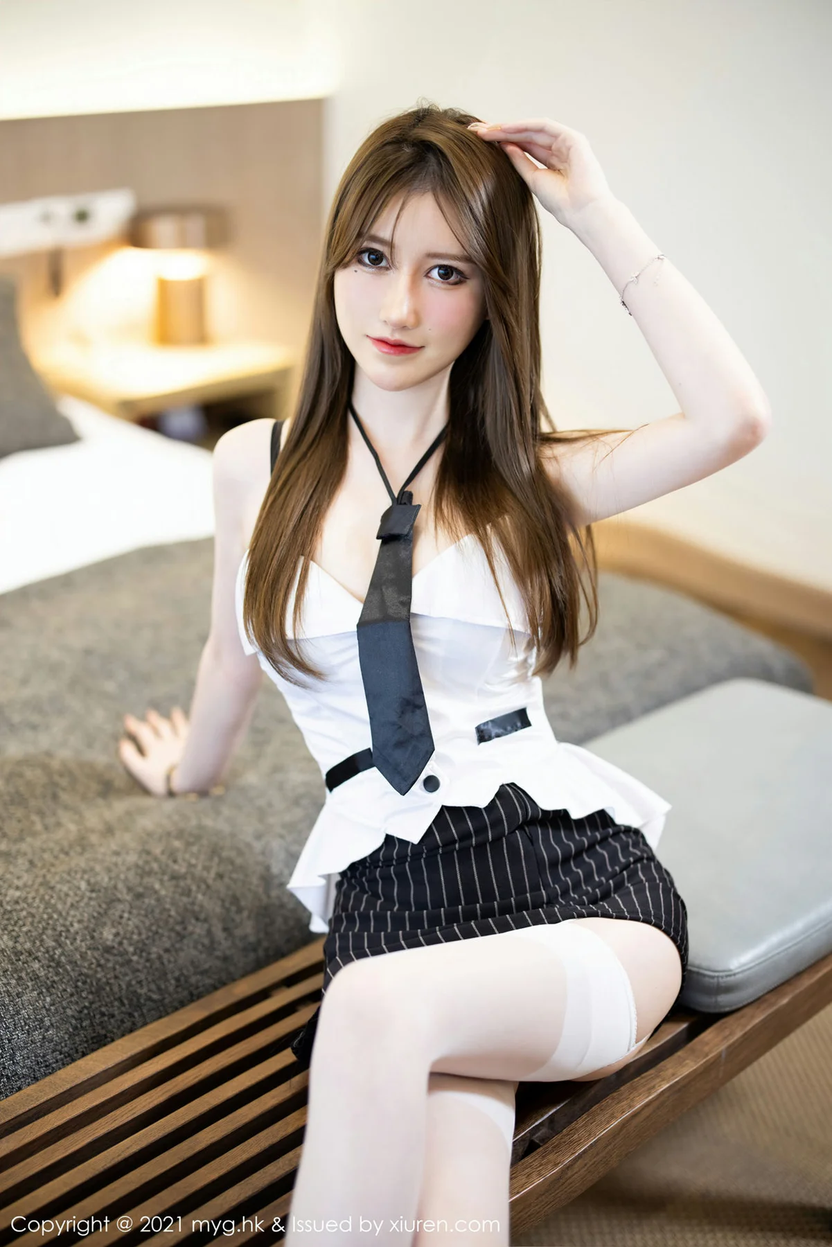 MyGirl 美媛馆 Vol.571 新人模特 美桃酱 杭州旅拍萝莉111 - 1