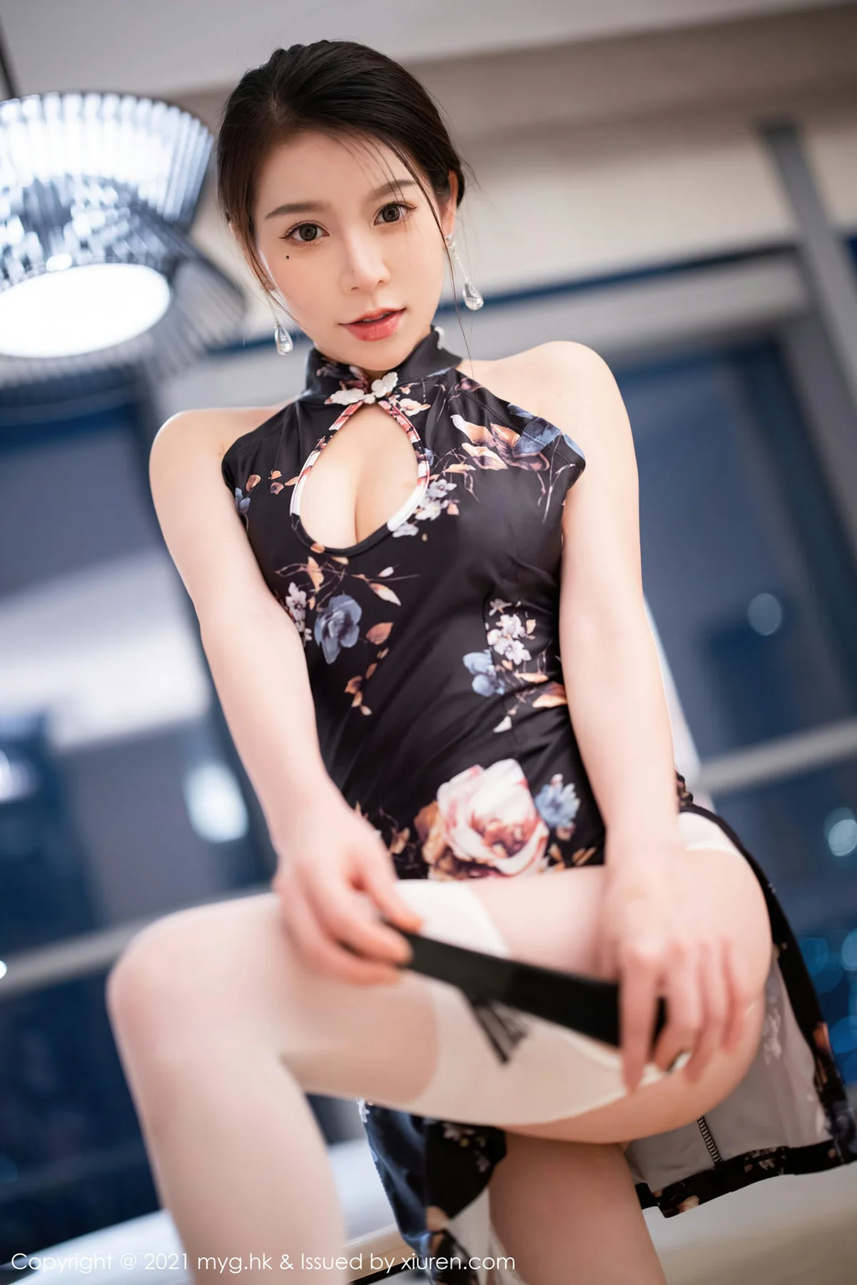 MyGirl 美媛馆 Vol.580 古典旗袍 vetiver嘉宝贝儿 杭州旅拍11 - 8
