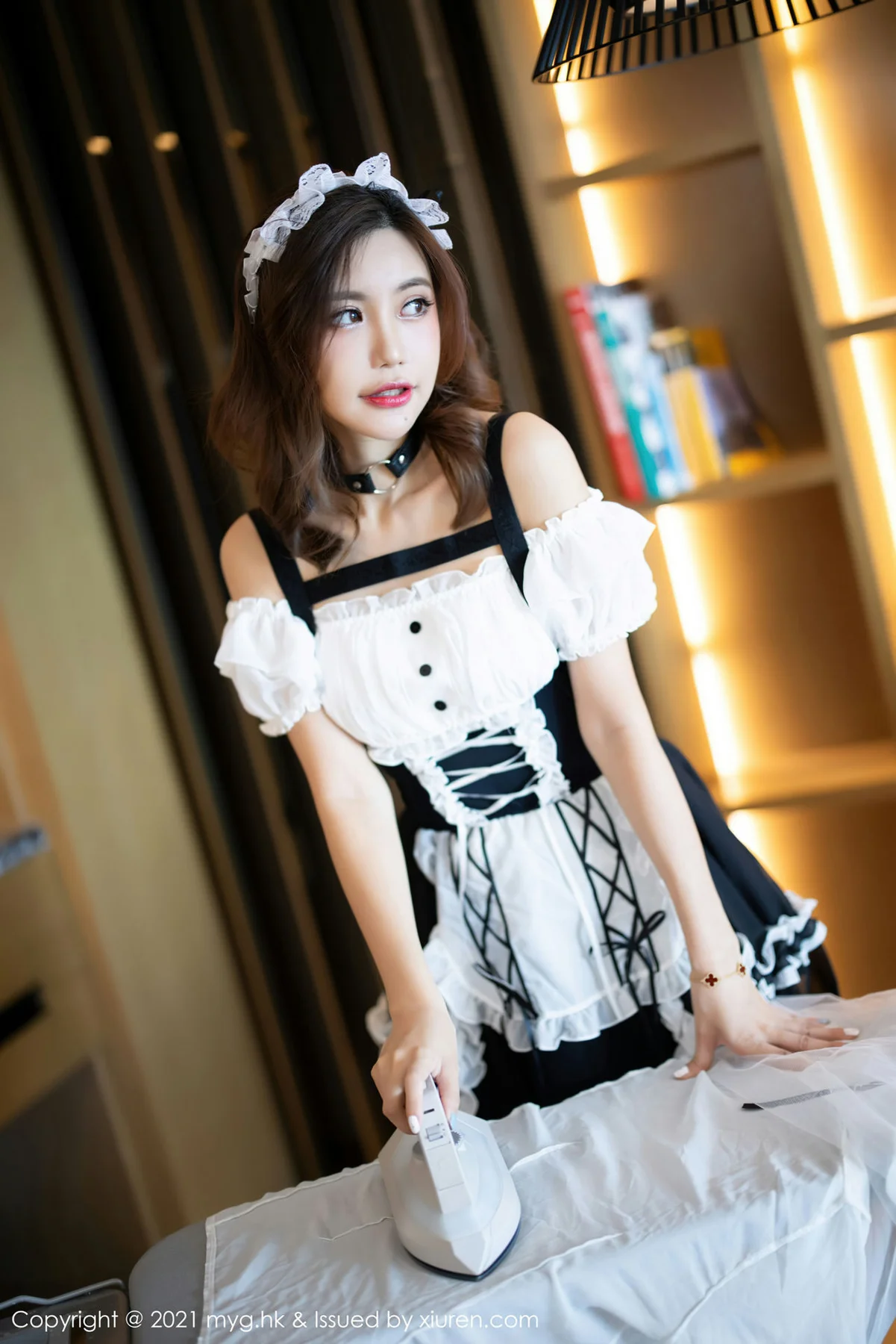 MyGirl 美媛馆 Vol.588 女仆制服 绮里嘉Carina 杭州旅拍 - 3