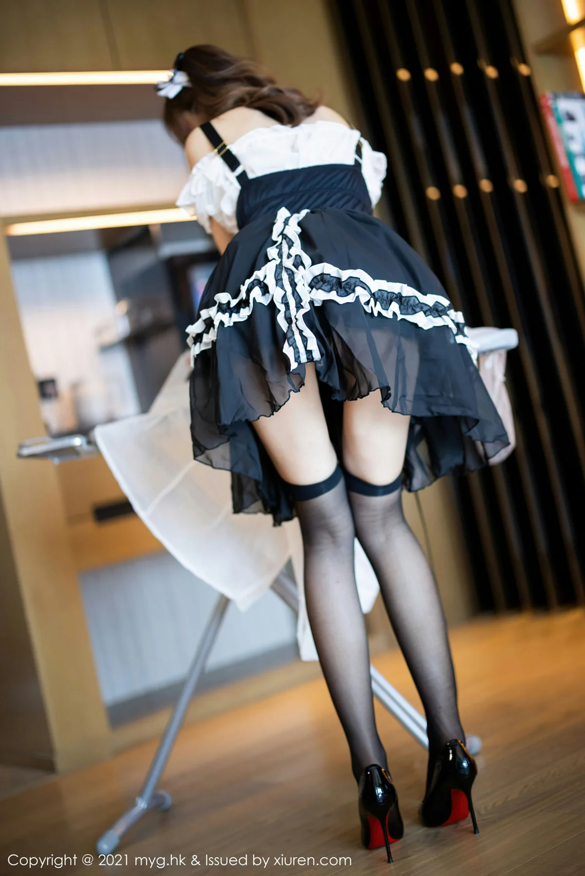 MyGirl 美媛馆 Vol.588 女仆制服 绮里嘉Carina 杭州旅拍 - 7