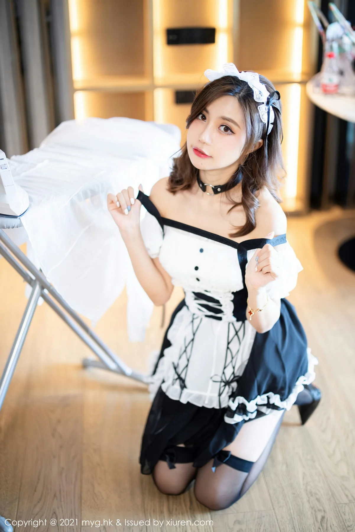 MyGirl 美媛馆 Vol.588 女仆制服 绮里嘉Carina 杭州旅拍 - 7