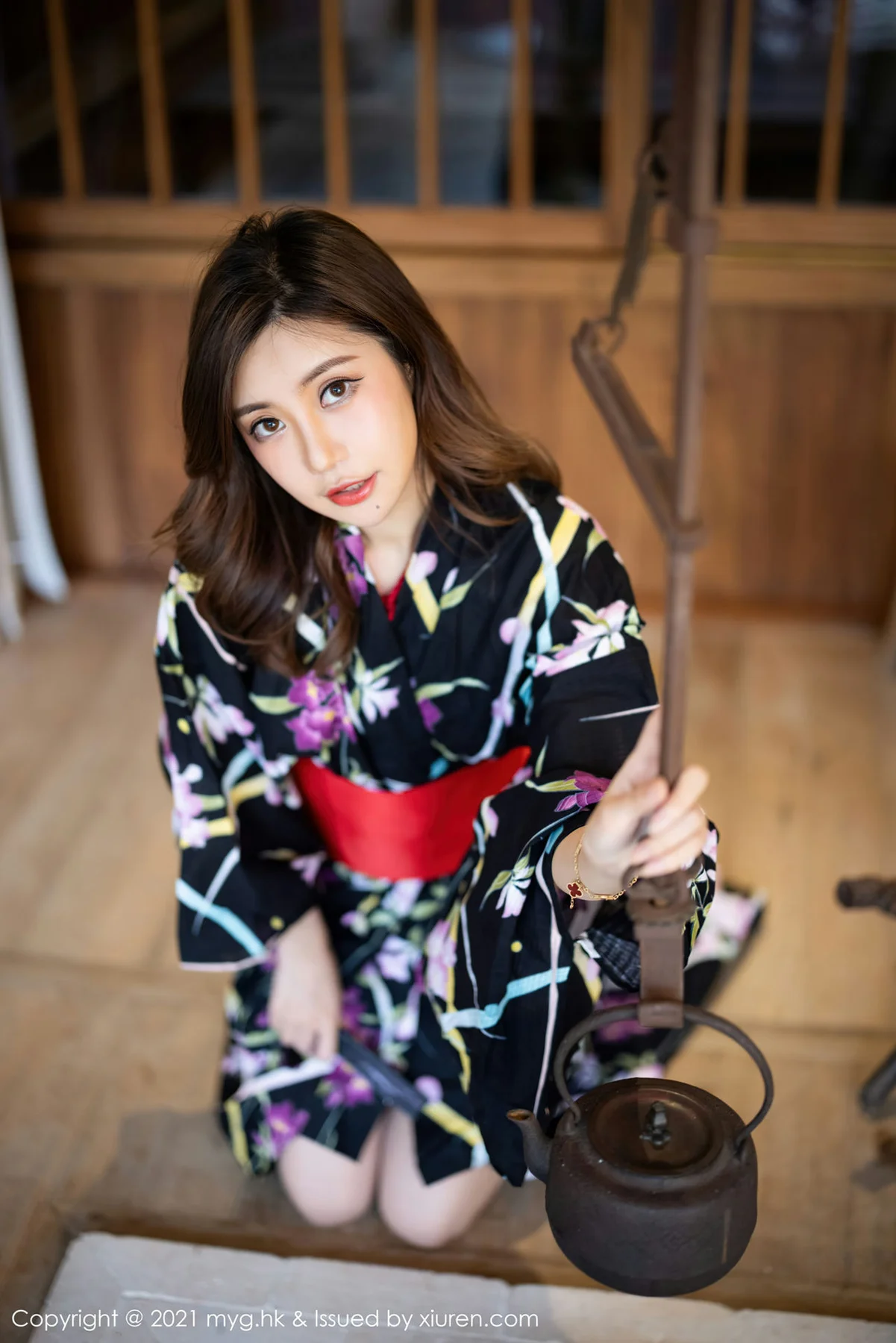 MyGirl 美媛馆 Vol.594 红绳缠绕和服 绮里嘉Carina 长三角旅拍 - 4