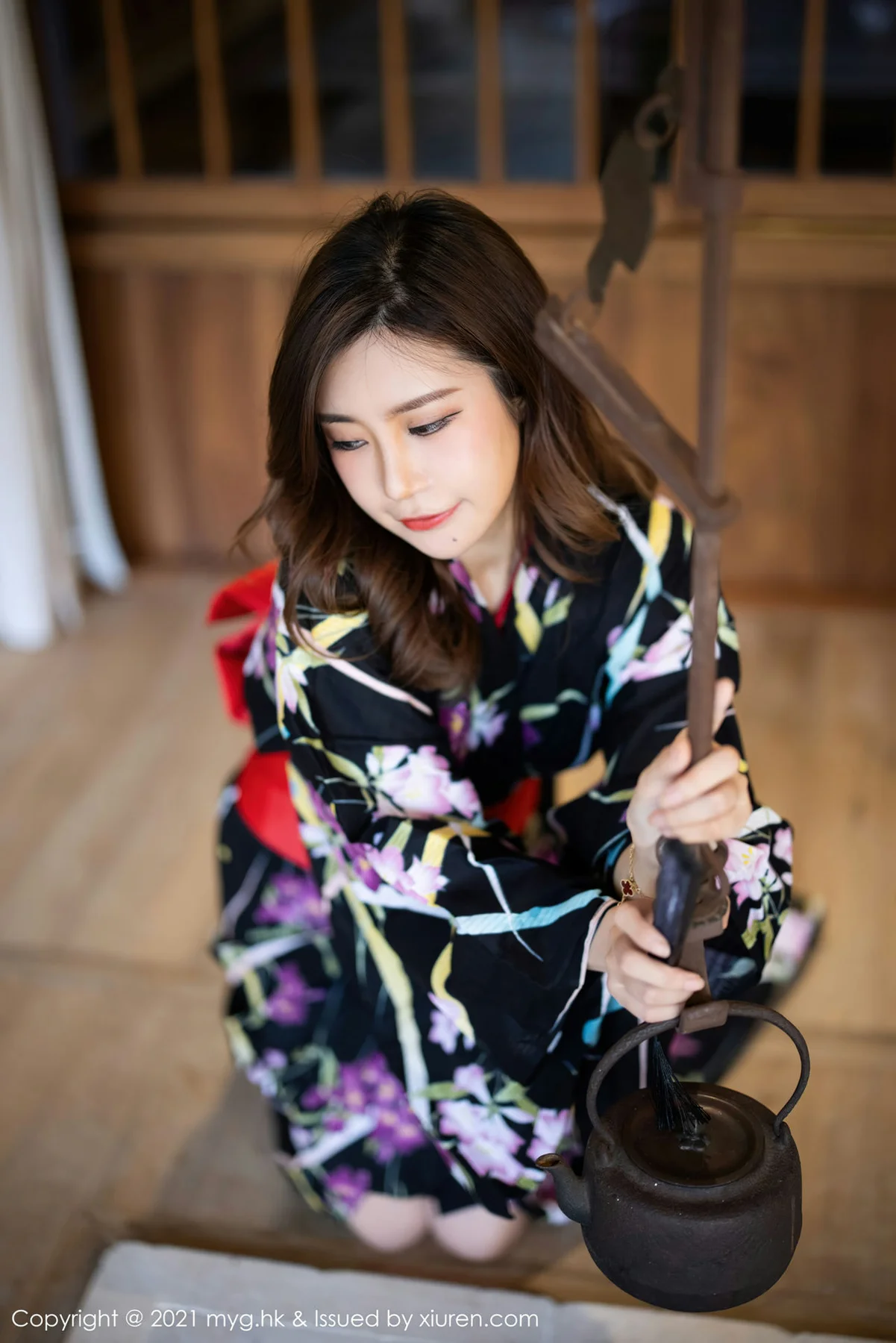 MyGirl 美媛馆 Vol.594 红绳缠绕和服 绮里嘉Carina 长三角旅拍 - 5