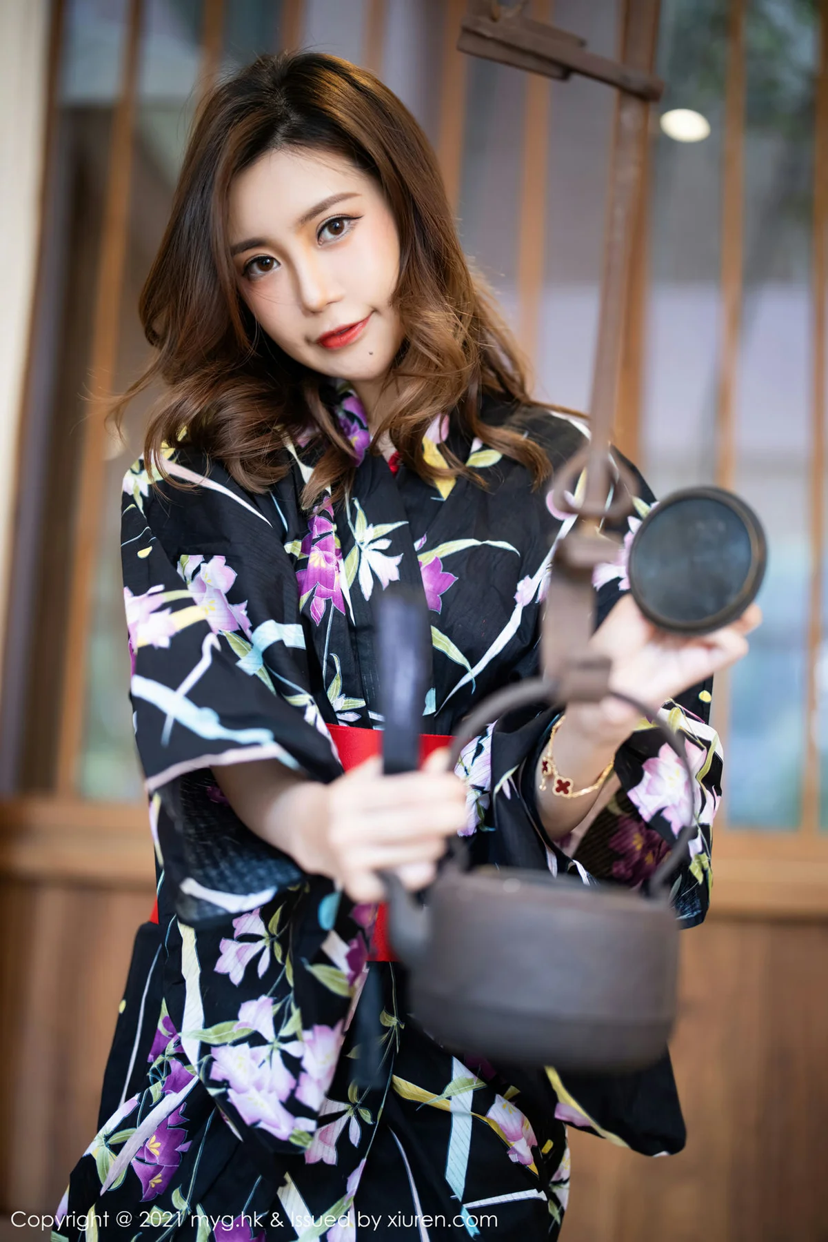 MyGirl 美媛馆 Vol.594 红绳缠绕和服 绮里嘉Carina 长三角旅拍 - 7