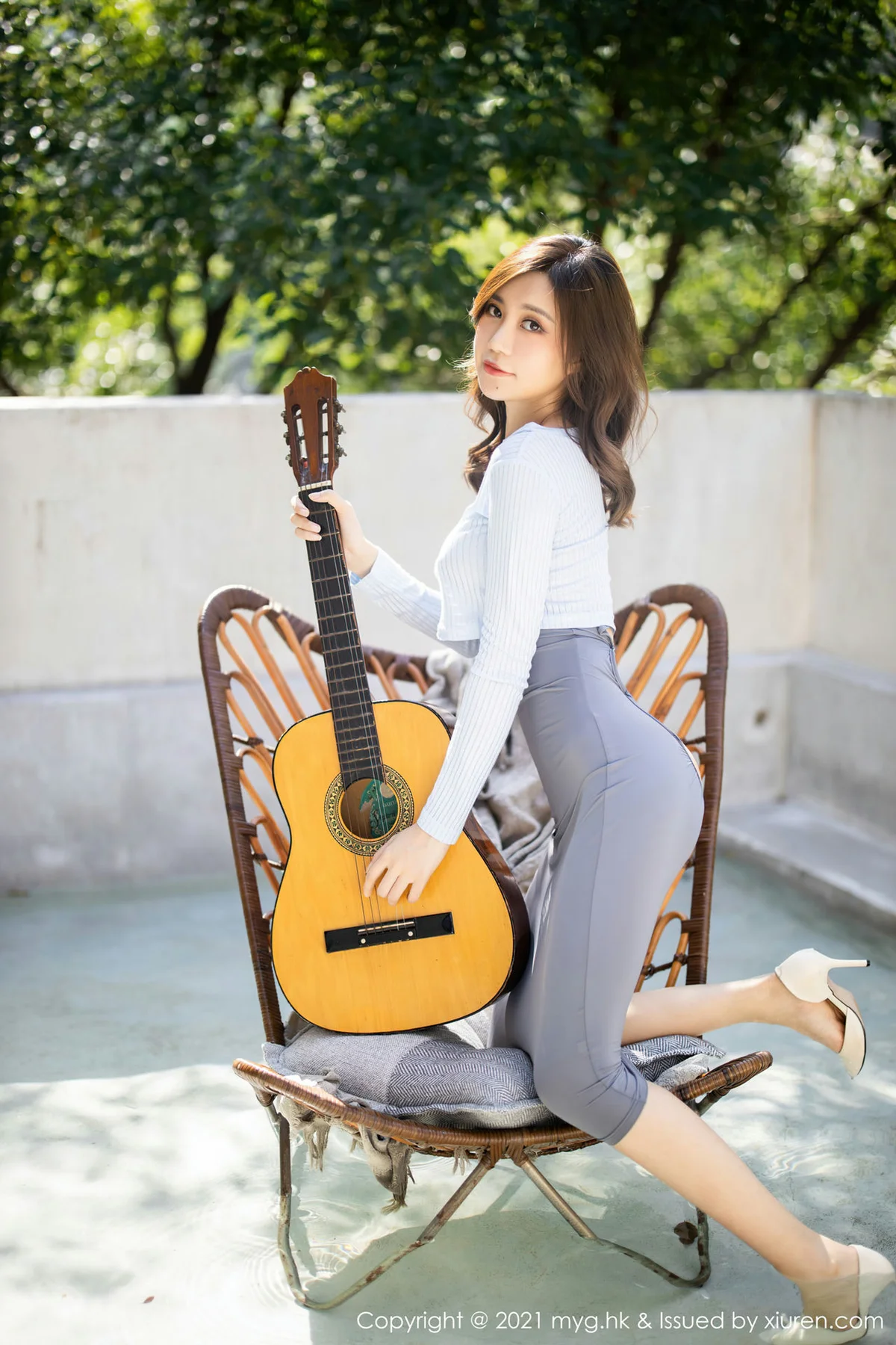 MyGirl 美媛馆 Vol.600 吉他妹妹主题 绮里嘉ula 长三角旅拍 - 5