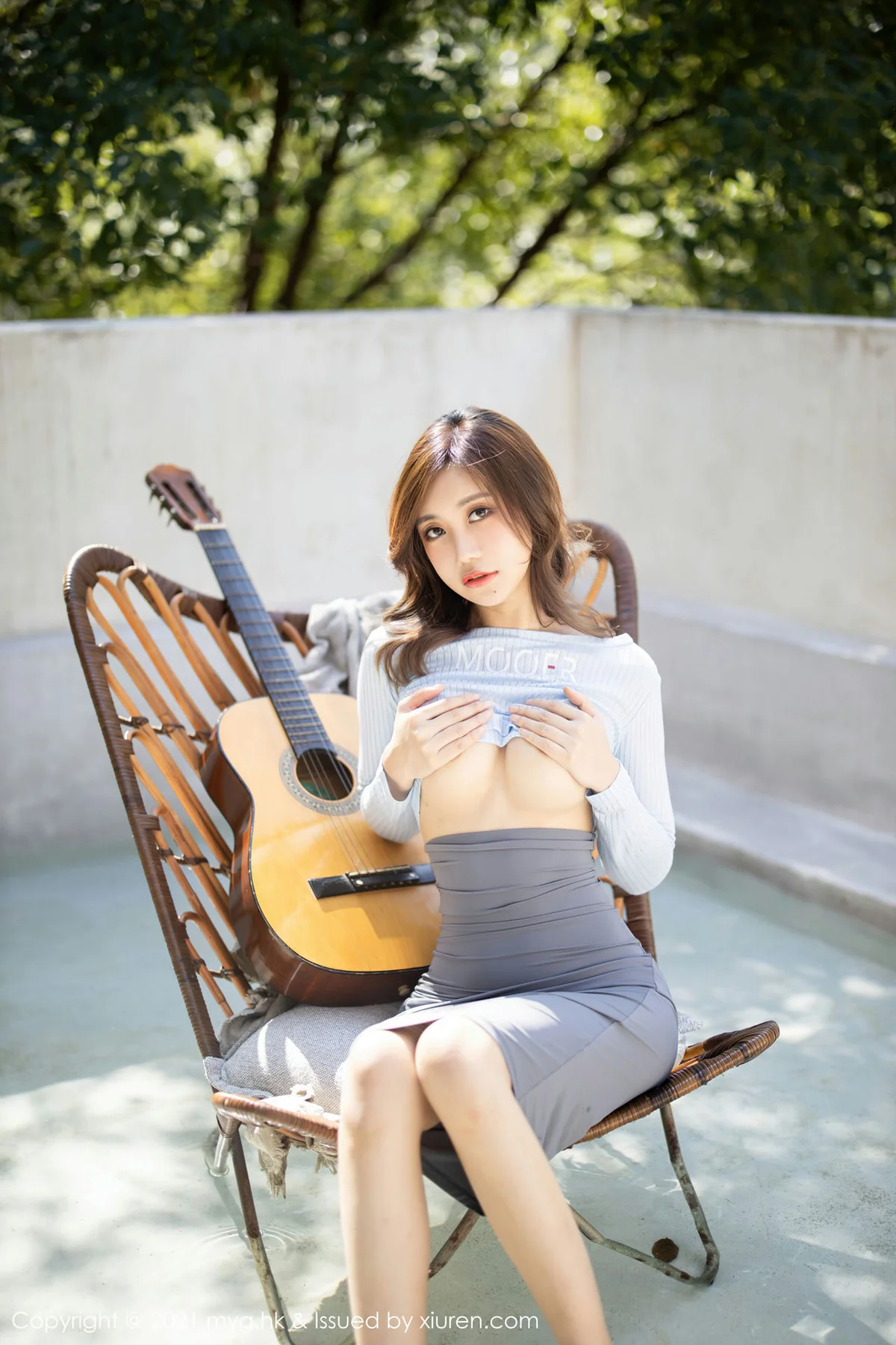 MyGirl 美媛馆 Vol.600 吉他妹妹主题 绮里嘉ula 长三角旅拍 - 10