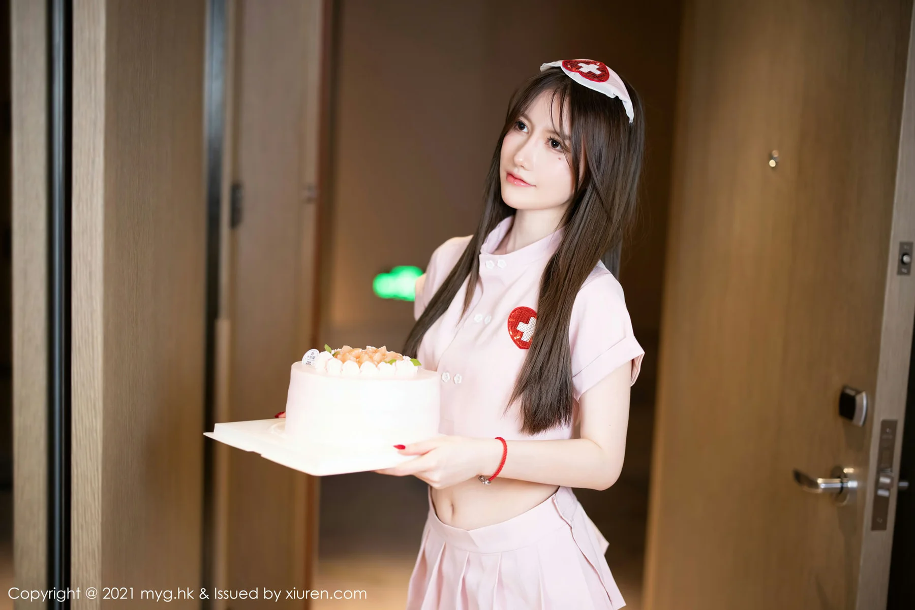 MyGirl 美媛馆 Vol.615 护士制服 美桃酱 长三角旅拍 - 3