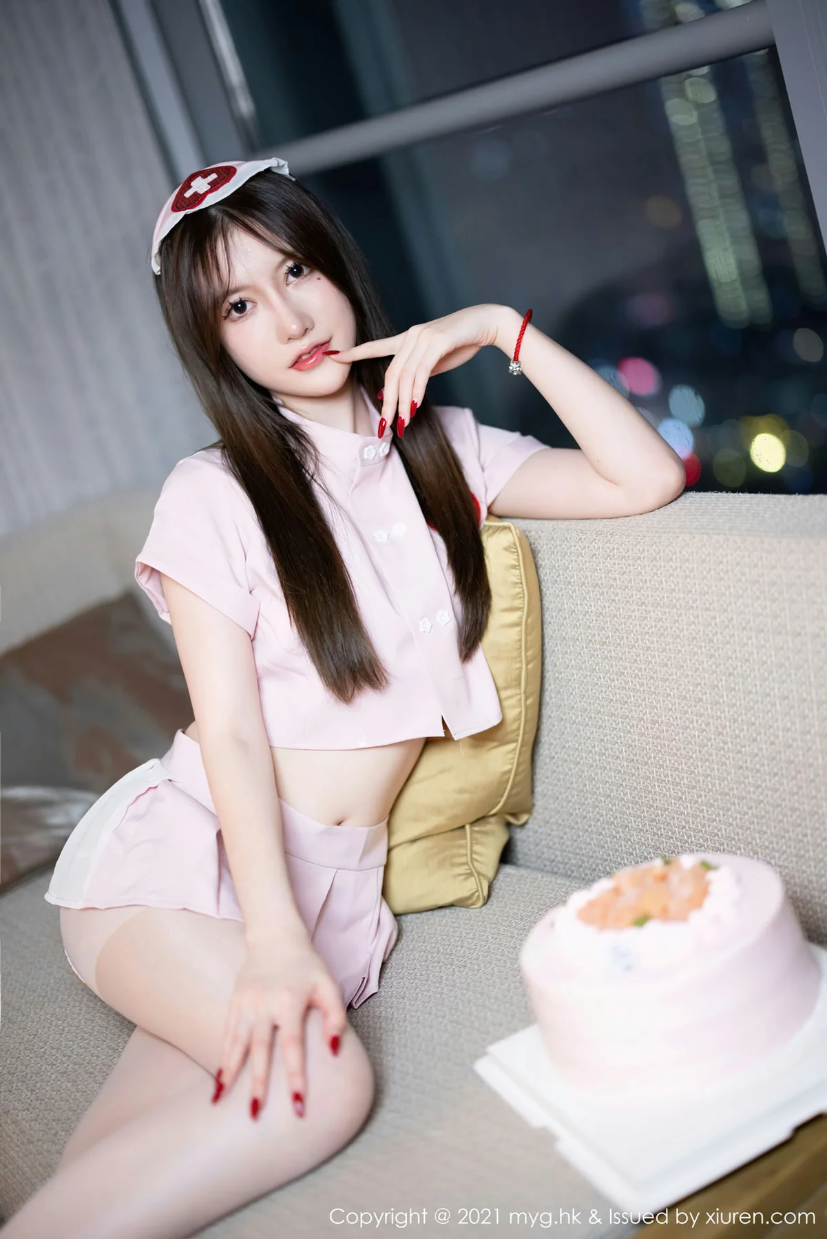 MyGirl 美媛馆 Vol.615 护士制服 美桃酱 长三角旅拍 - 6