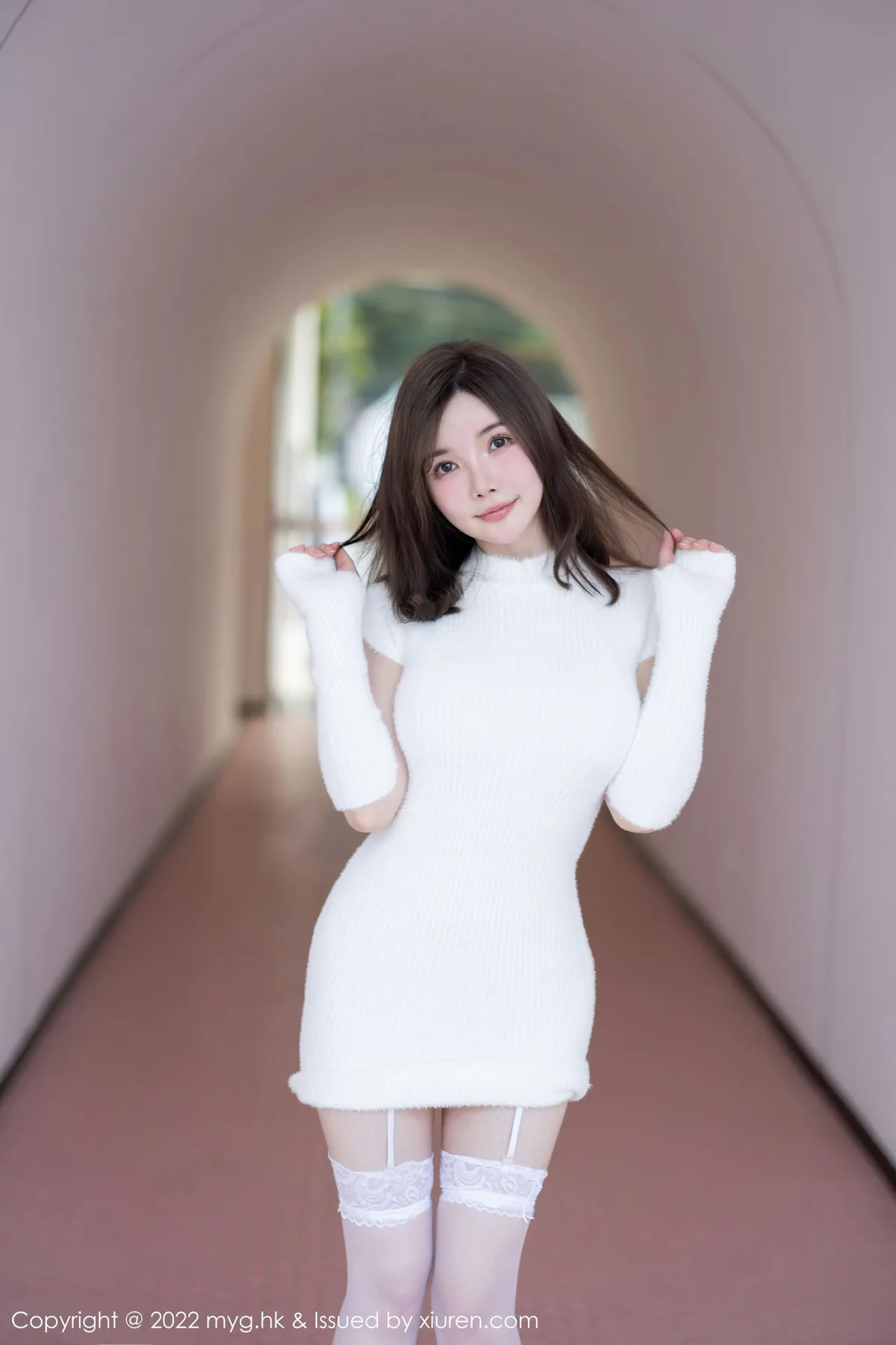 MyGirl 美媛馆 Vol.644  糯美子MINIbabe 童颜巨乳桂林心愿旅拍11 - 2