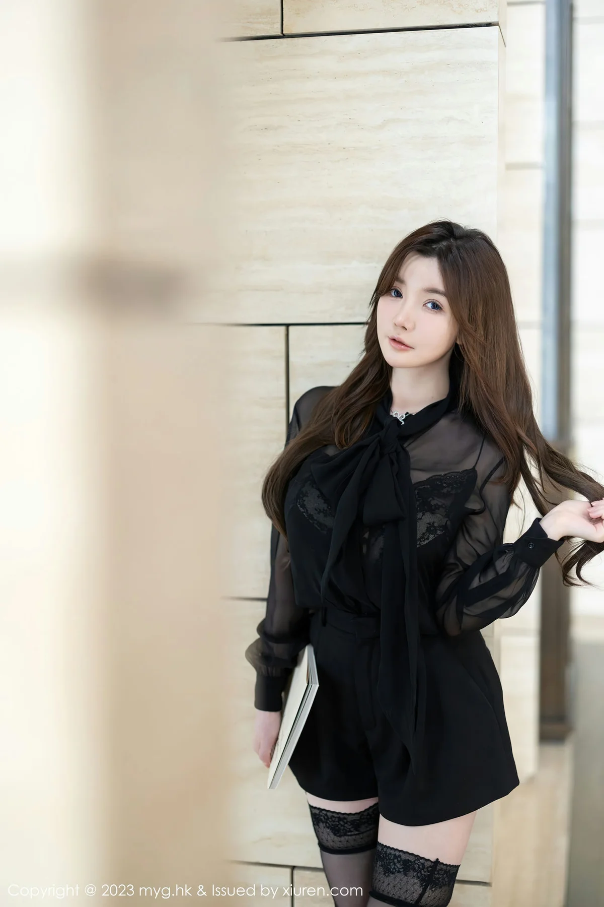 MyGirl 美媛馆 Vol.649  糯美子MINIbabe 蕾丝内衣童颜巨乳澳门旅拍写真 - 5