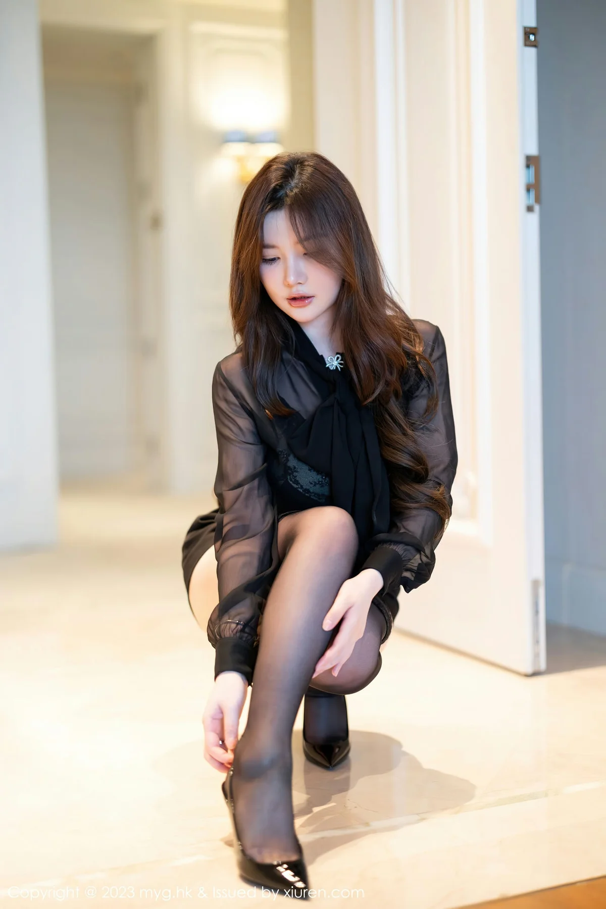 MyGirl 美媛馆 Vol.649  糯美子MINIbabe 蕾丝内衣童颜巨乳澳门旅拍写真 - 6