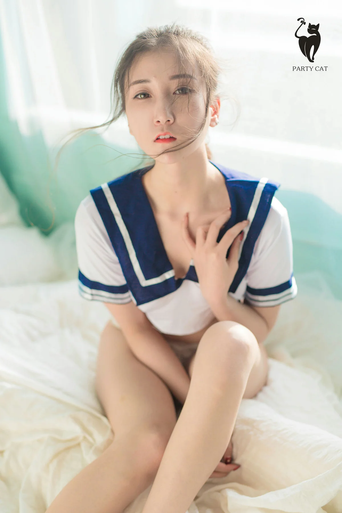 PartyCat 轰趴猫 No.032 Modo 校服美女 - 3