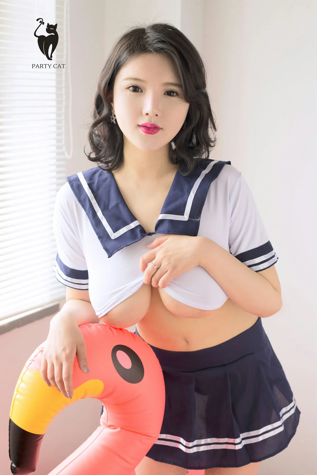 PartyCat 轰趴猫 No.041 Modo 爆乳制服美女 - 3