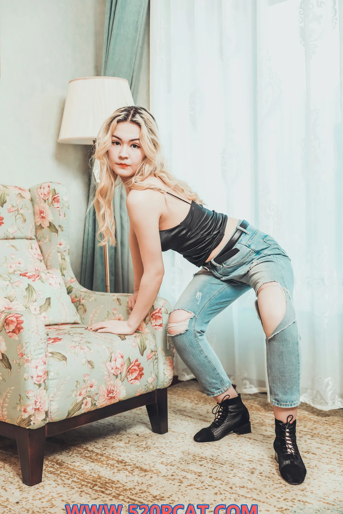 PartyCat 轰趴猫 No.144  Modo 个性黄发妹子 - 6