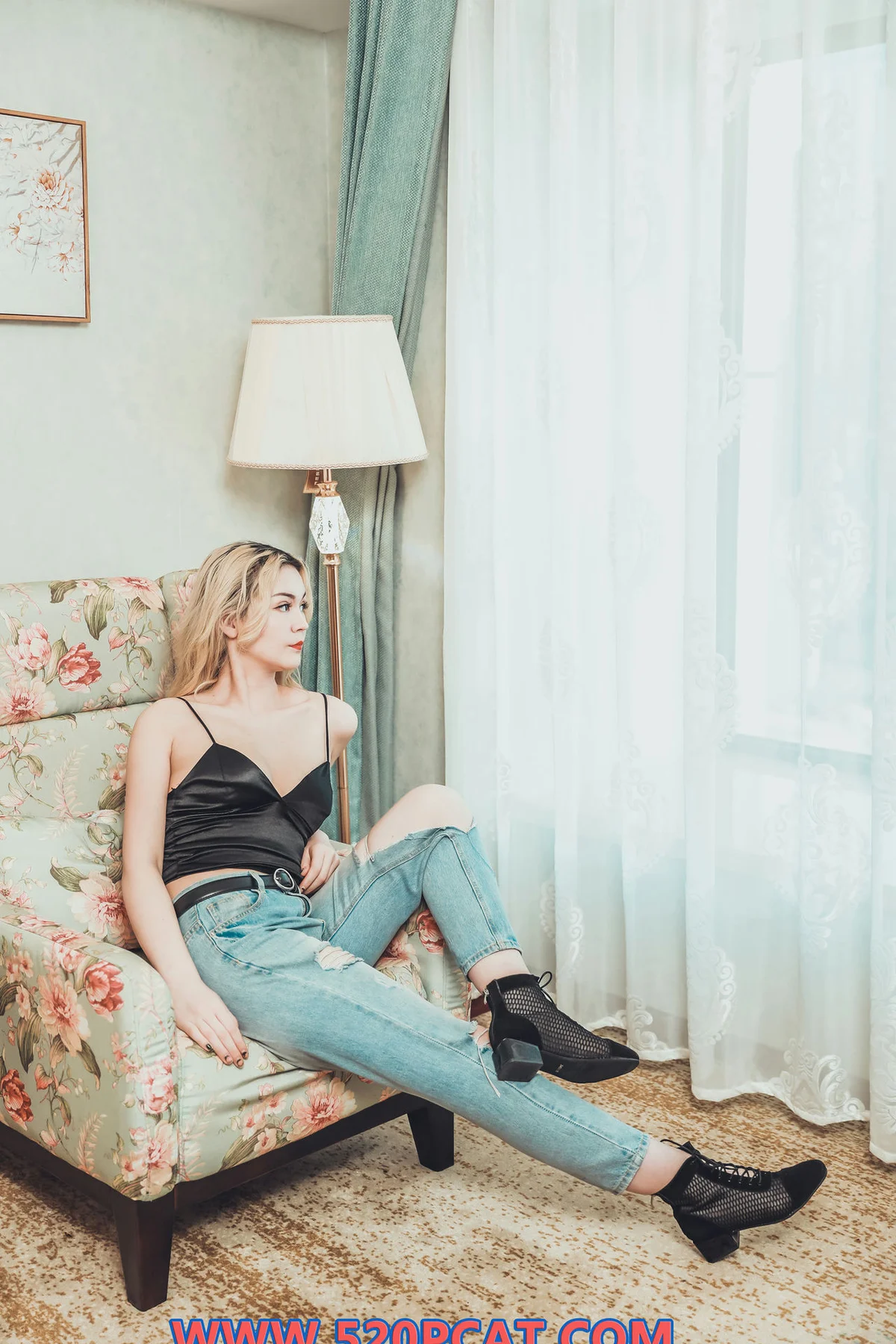 PartyCat 轰趴猫 No.144  Modo 个性黄发妹子 - 9