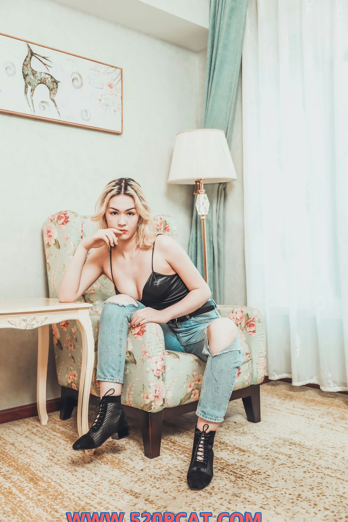 PartyCat 轰趴猫 No.144  Modo 个性黄发妹子 - 10