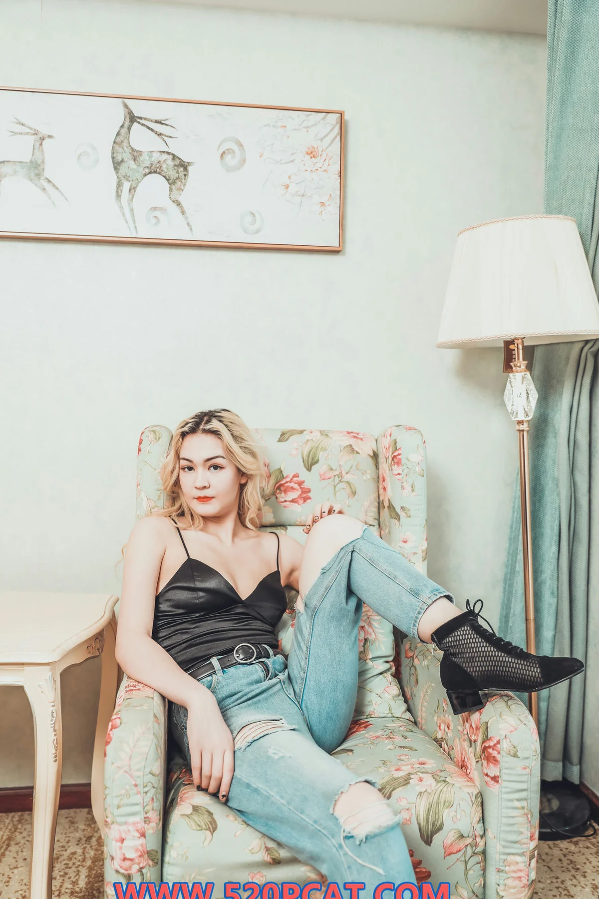 PartyCat 轰趴猫 No.144  Modo 个性黄发妹子 - 2