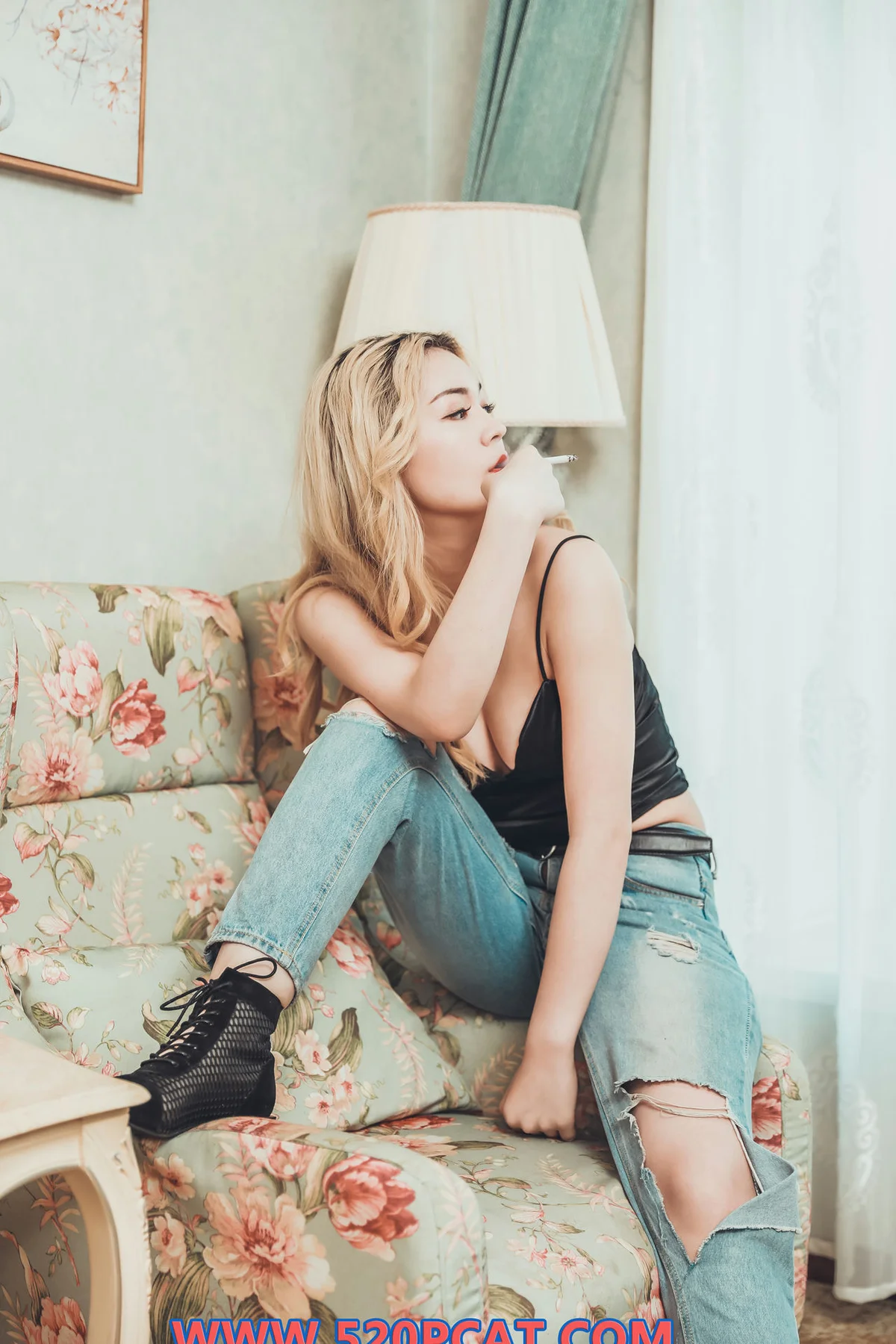 PartyCat 轰趴猫 No.144  Modo 个性黄发妹子 - 5