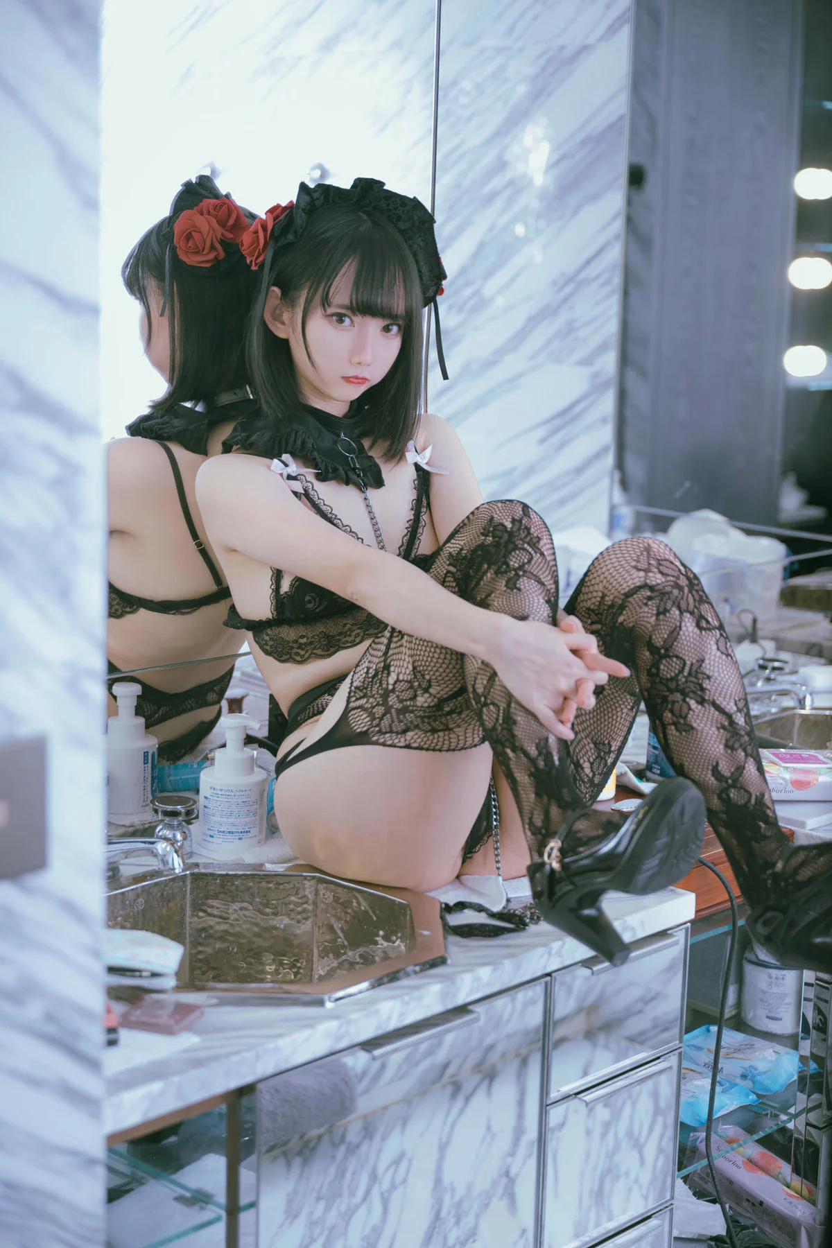 Patreon No.020  Azuki patreon少女黑丝乳贴 - 3