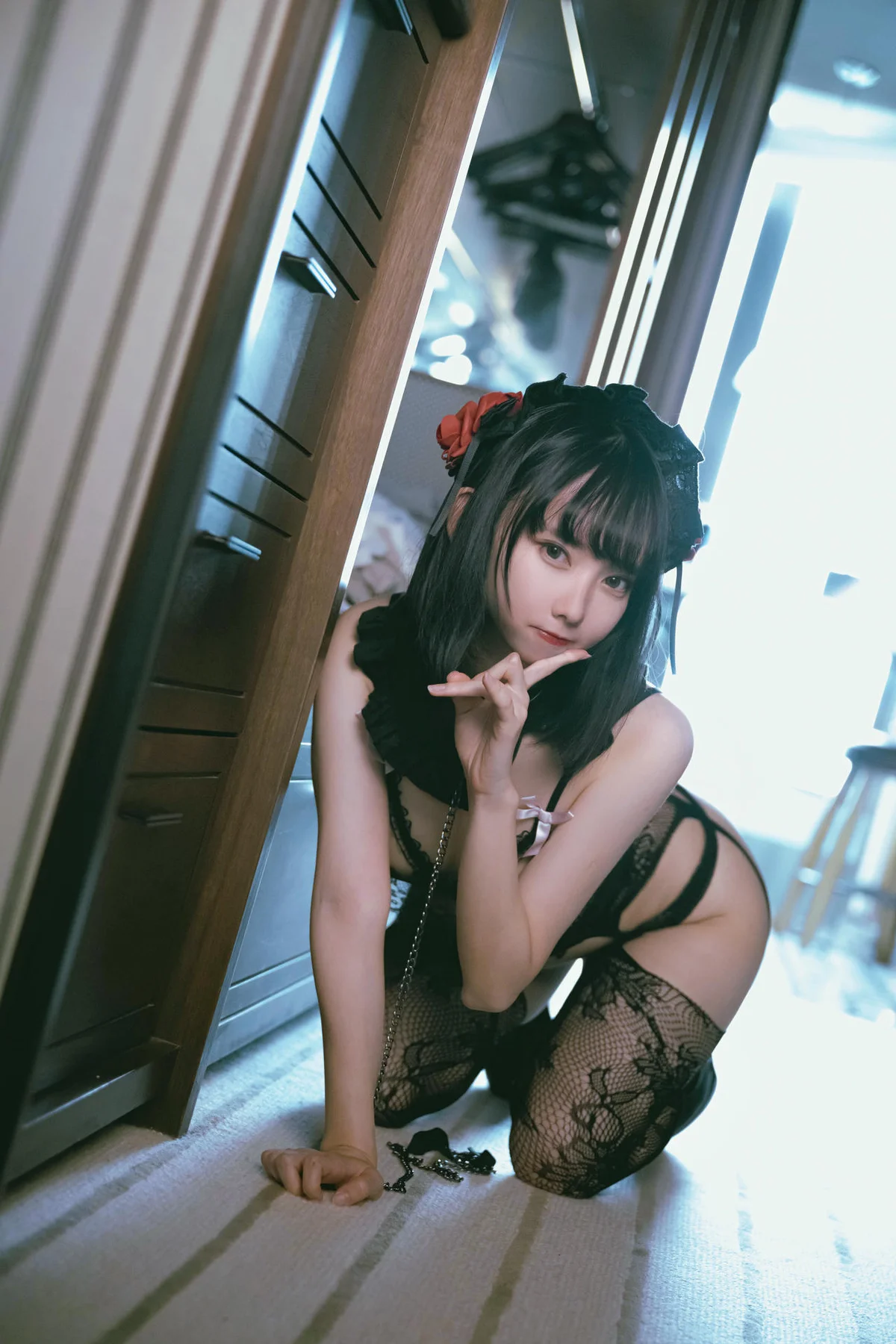 Patreon No.020  Azuki patreon少女黑丝乳贴 - 9